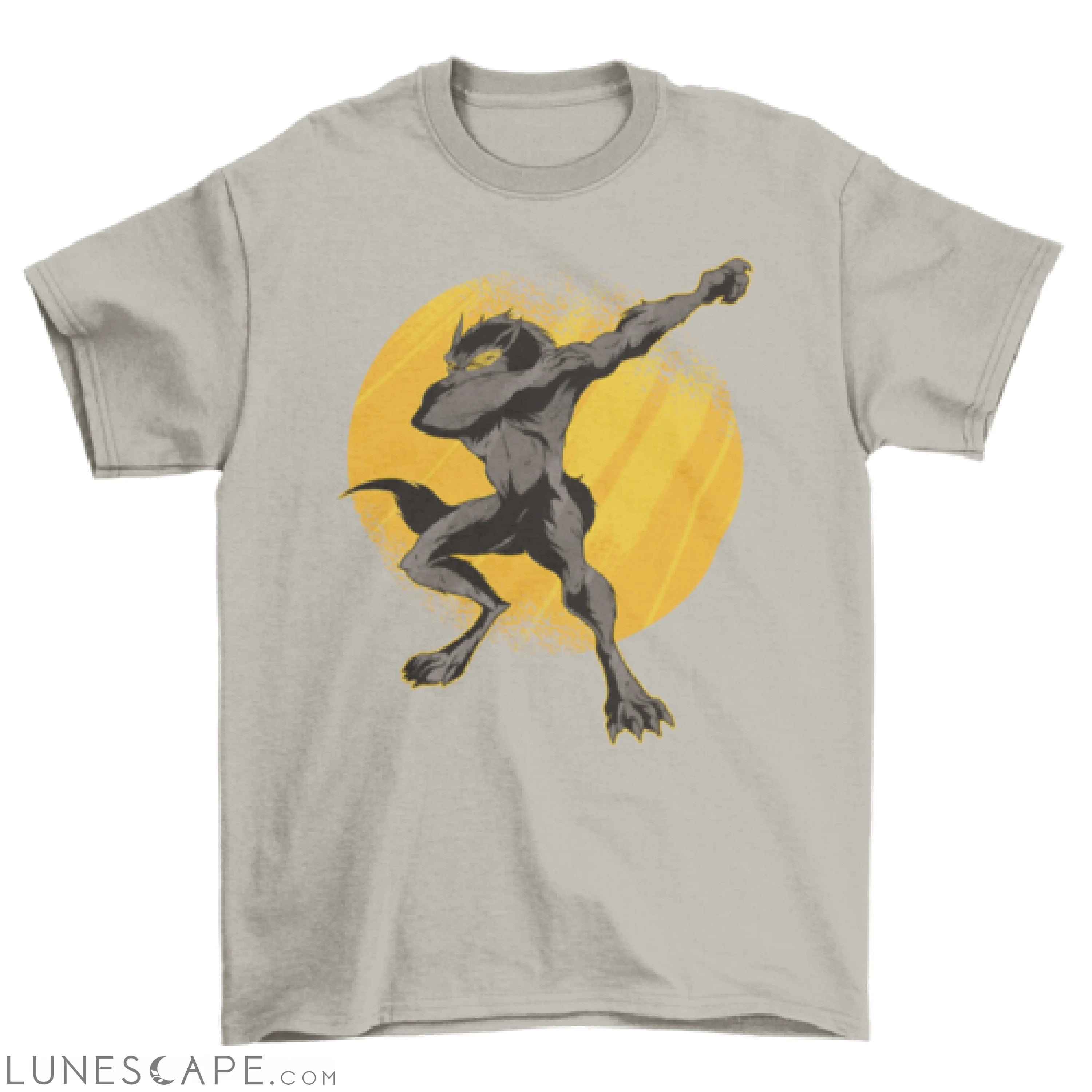 Dabbing Werewolf T-shirt LUNESCAPE