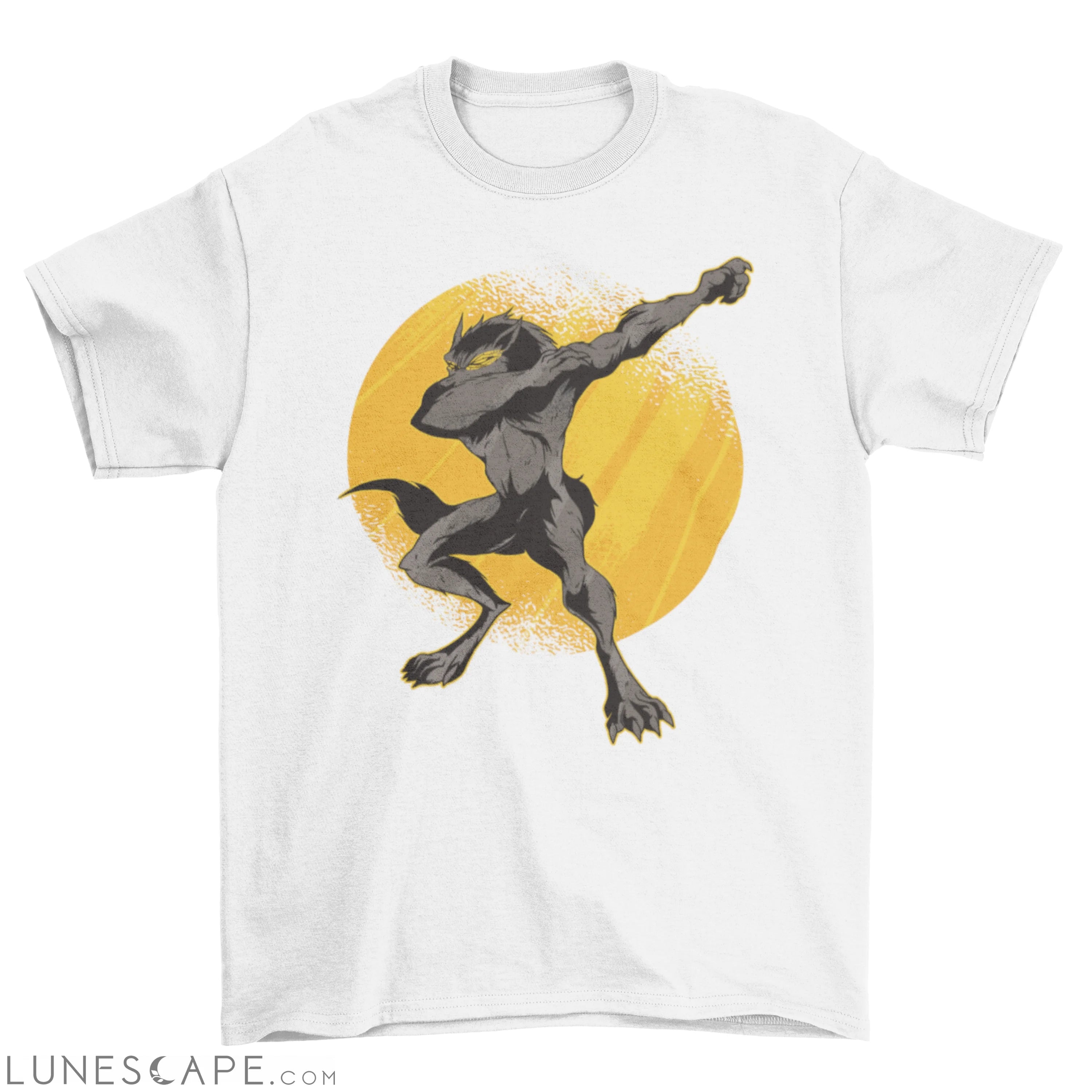 Dabbing Werewolf T-shirt LUNESCAPE