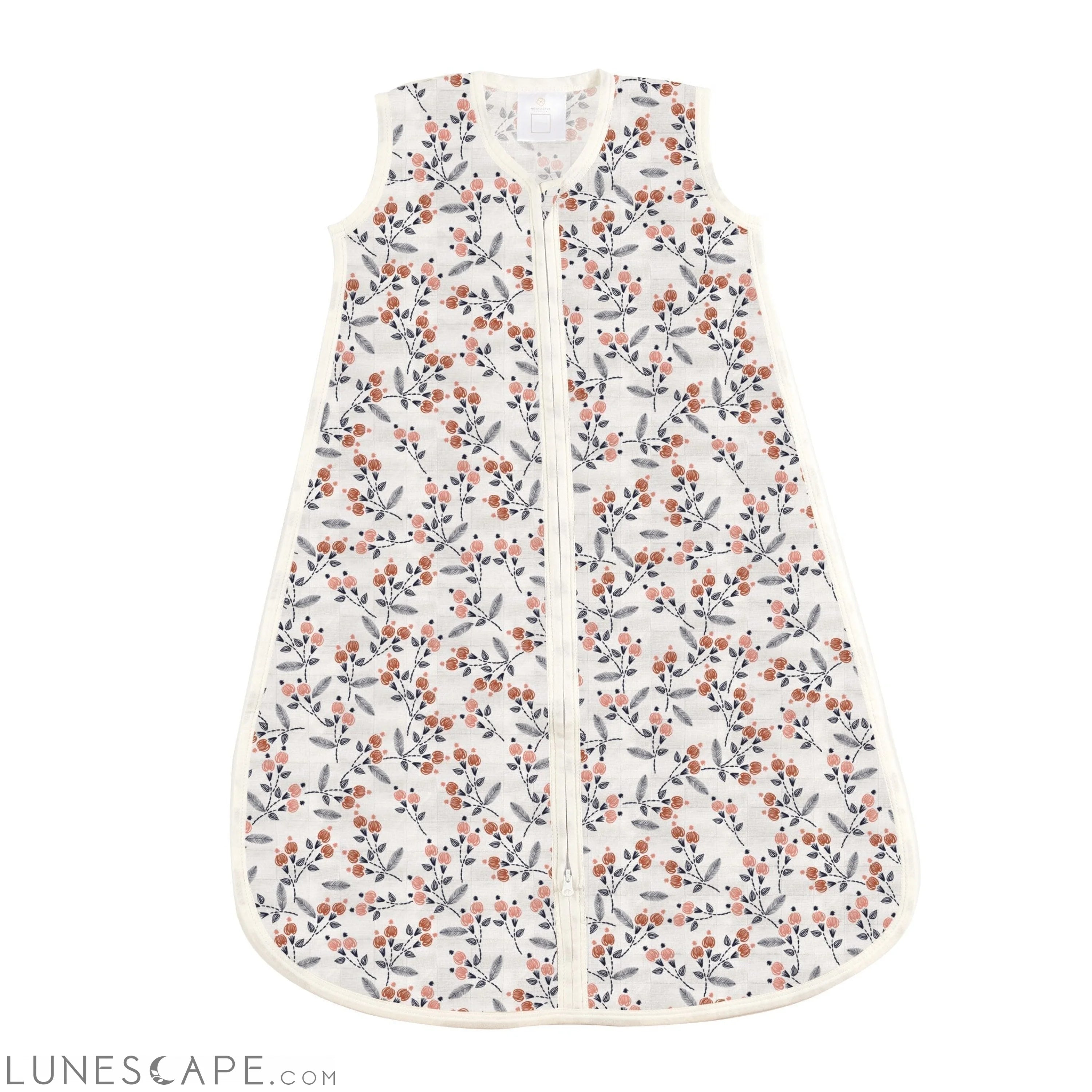 Dahlia Floral Bamboo Sleep Sack LUNESCAPE