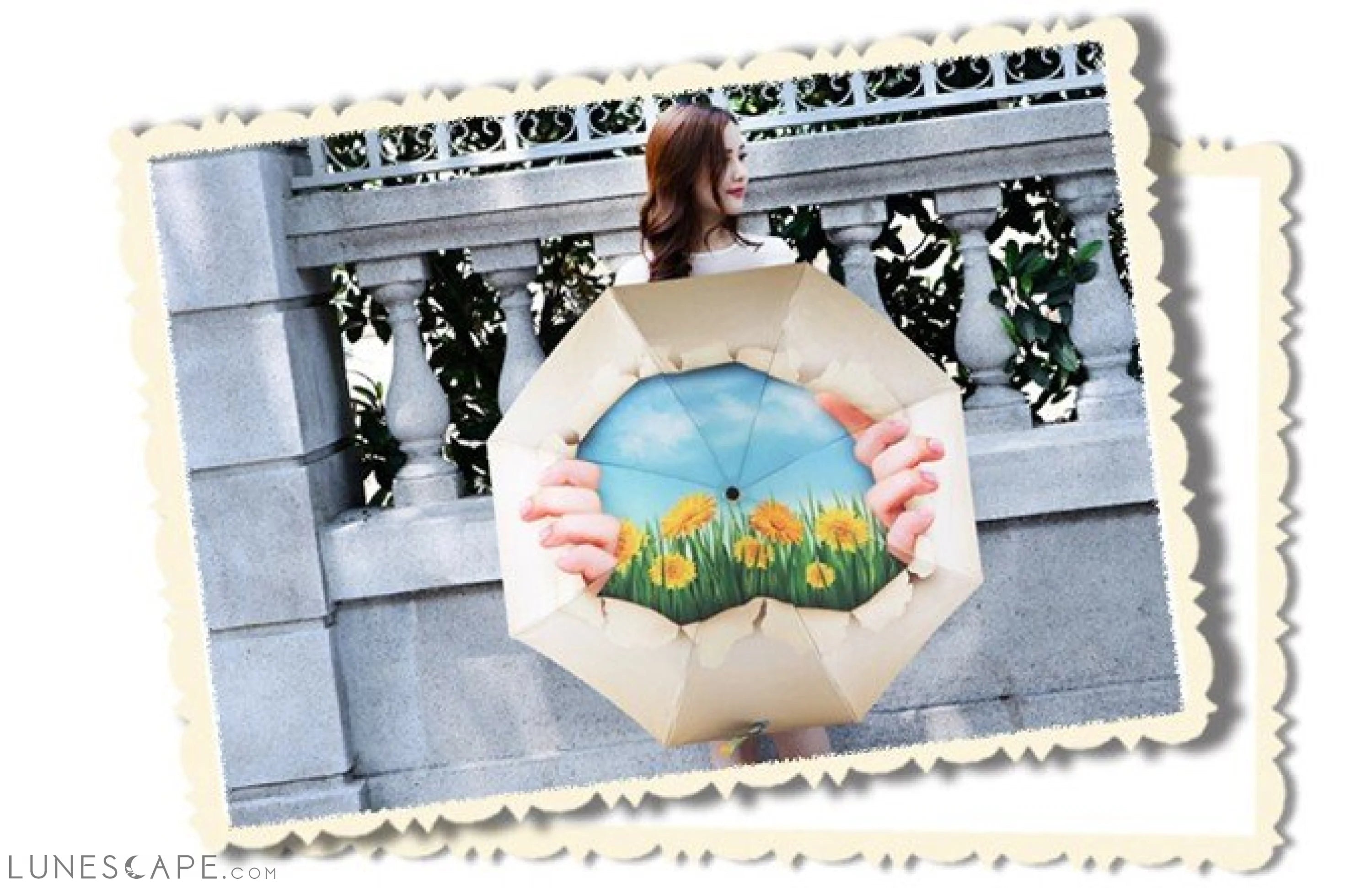 Daisy Sunny Umbrella LUNESCAPE