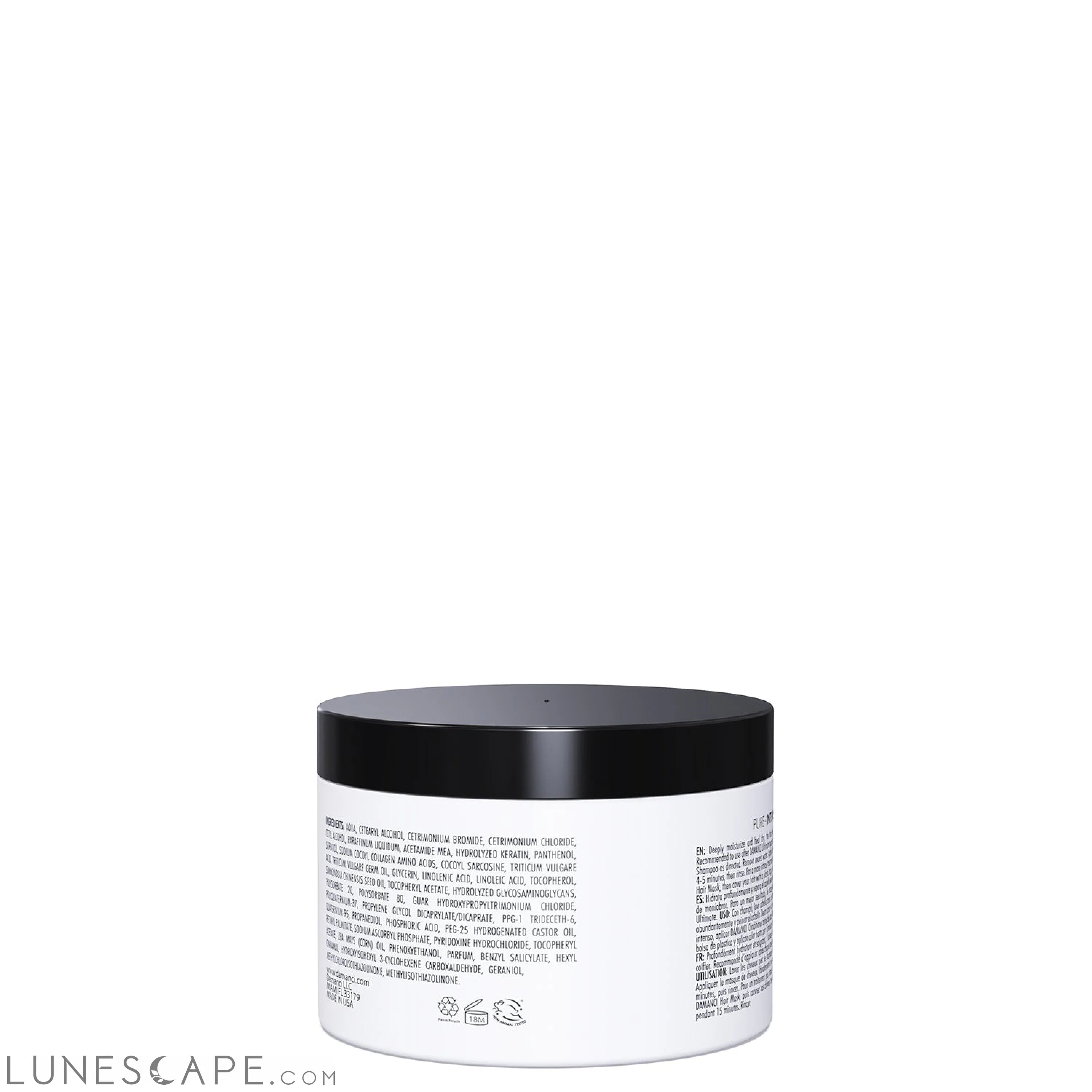 DAMANCI Pure Intense Hair Mask (8 Oz) LUNESCAPE