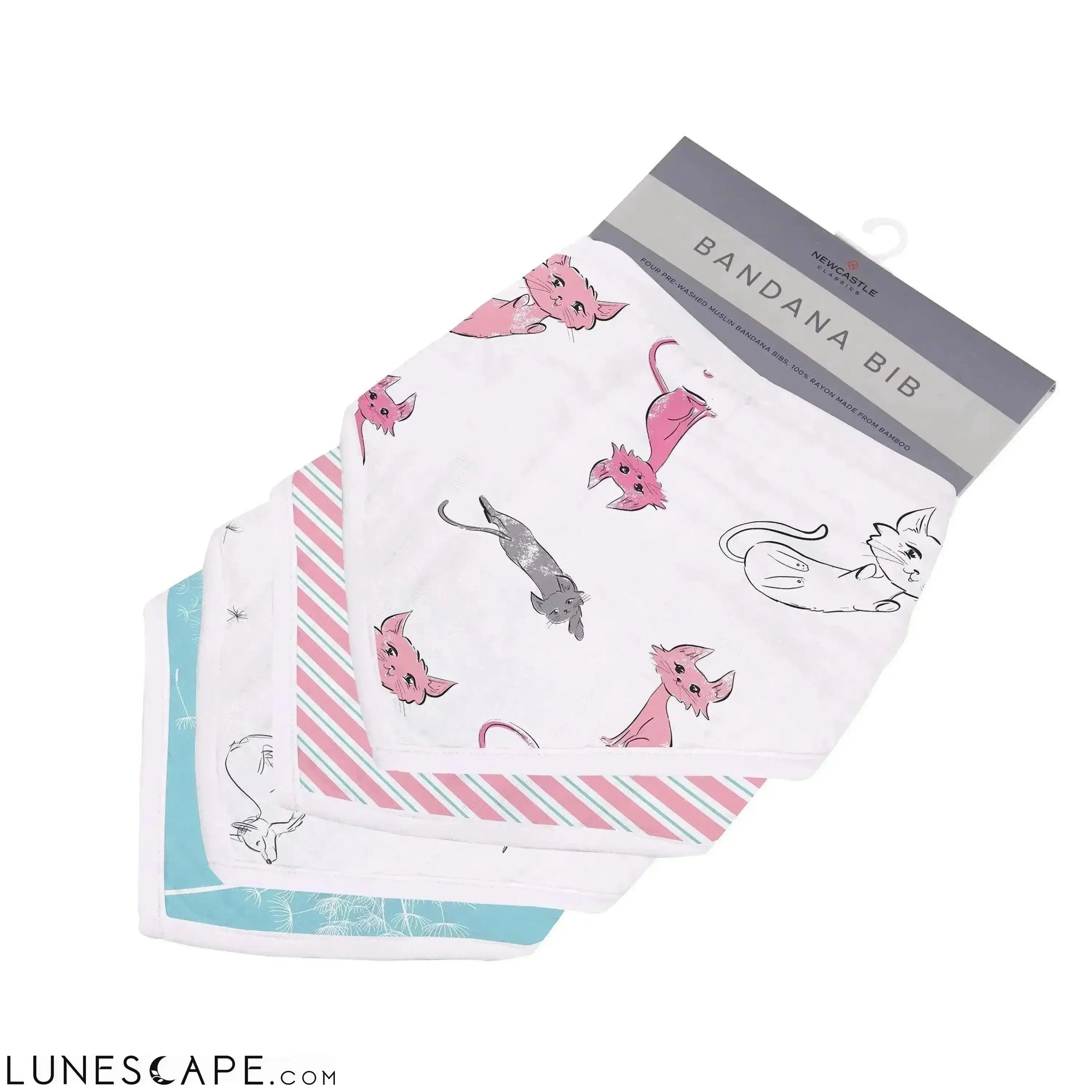 Dandelions Bandana Bibs - Set of 4 LUNESCAPE
