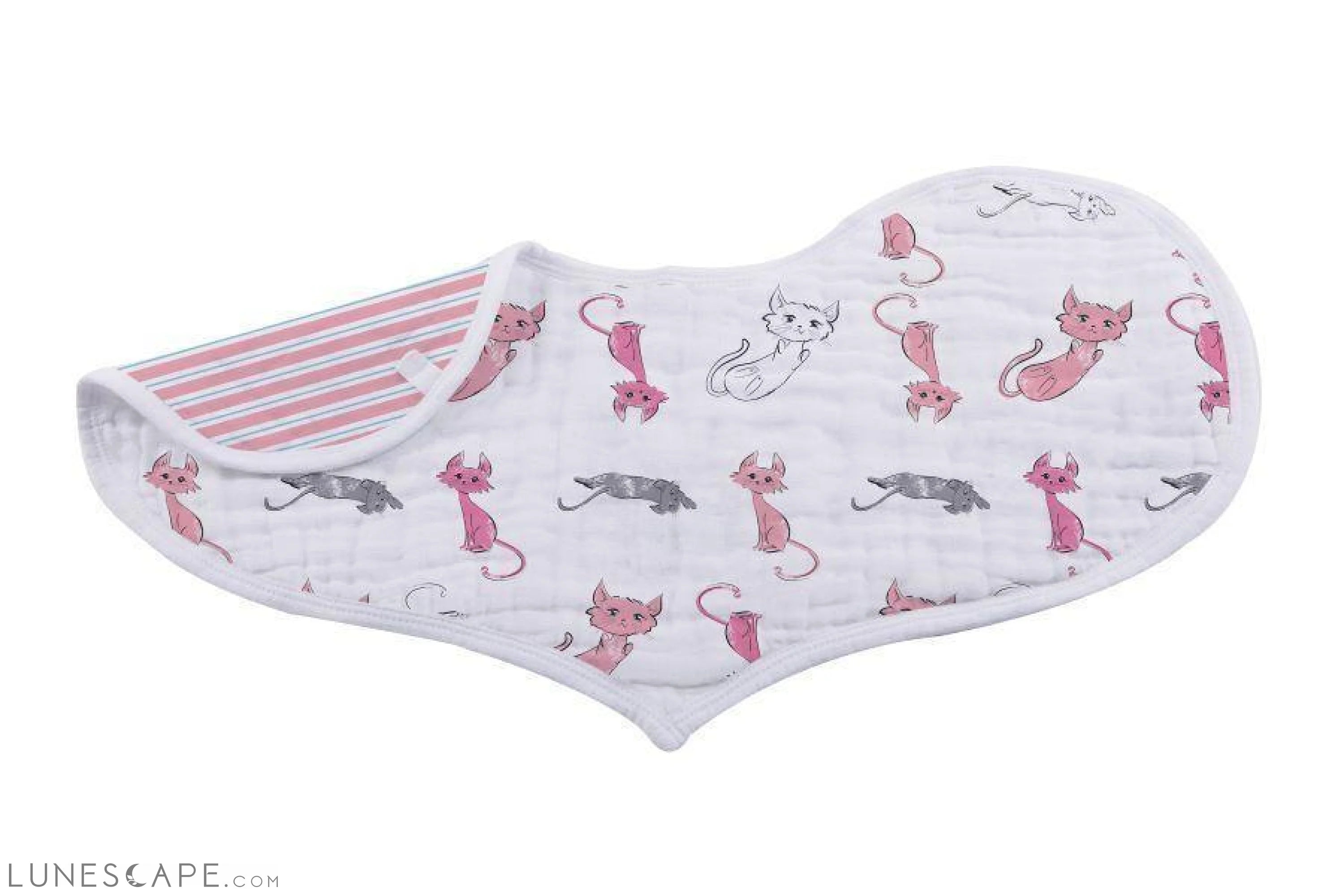 Dandelions Heart Bibs - Set of 2 LUNESCAPE