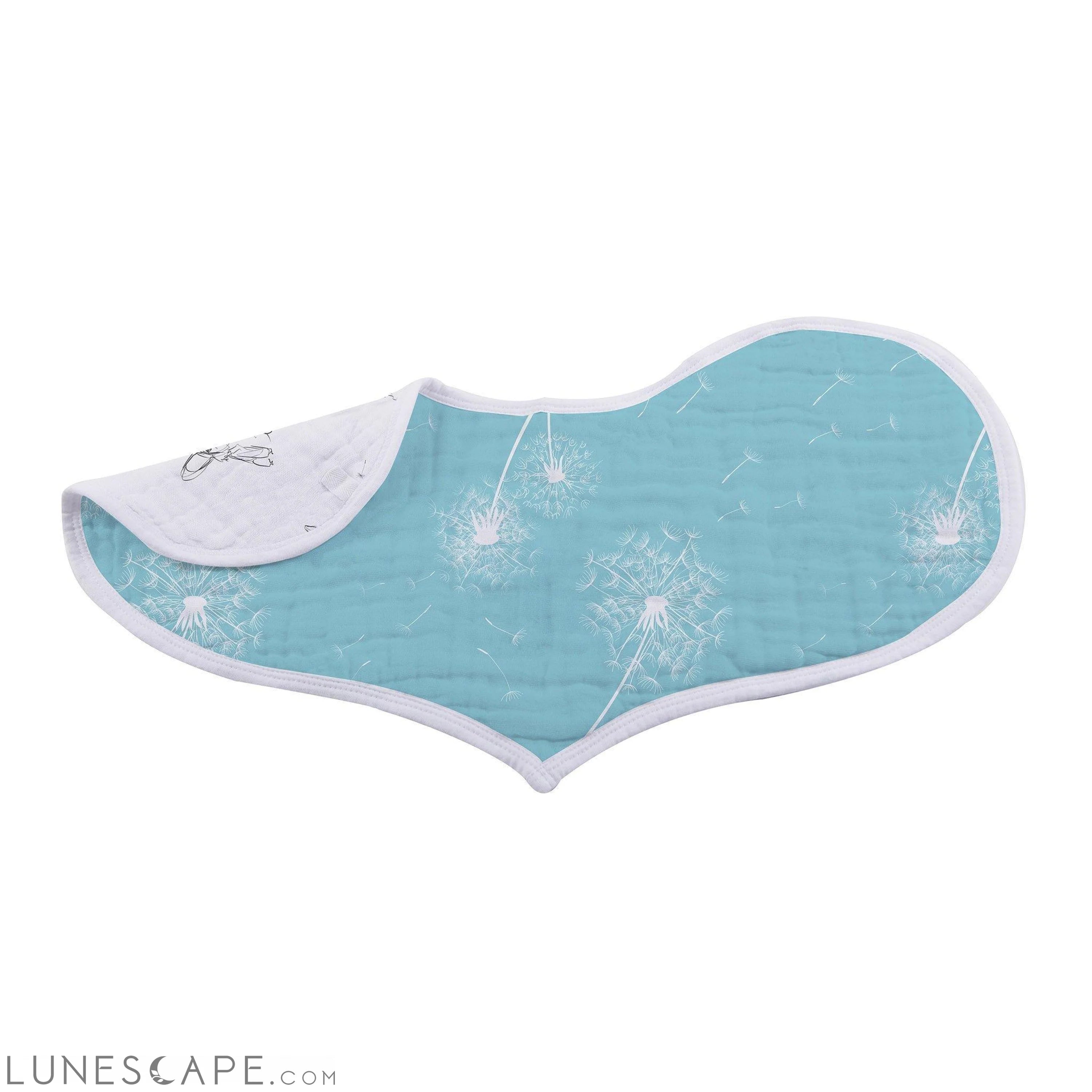 Dandelions Heart Bibs - Set of 2 LUNESCAPE
