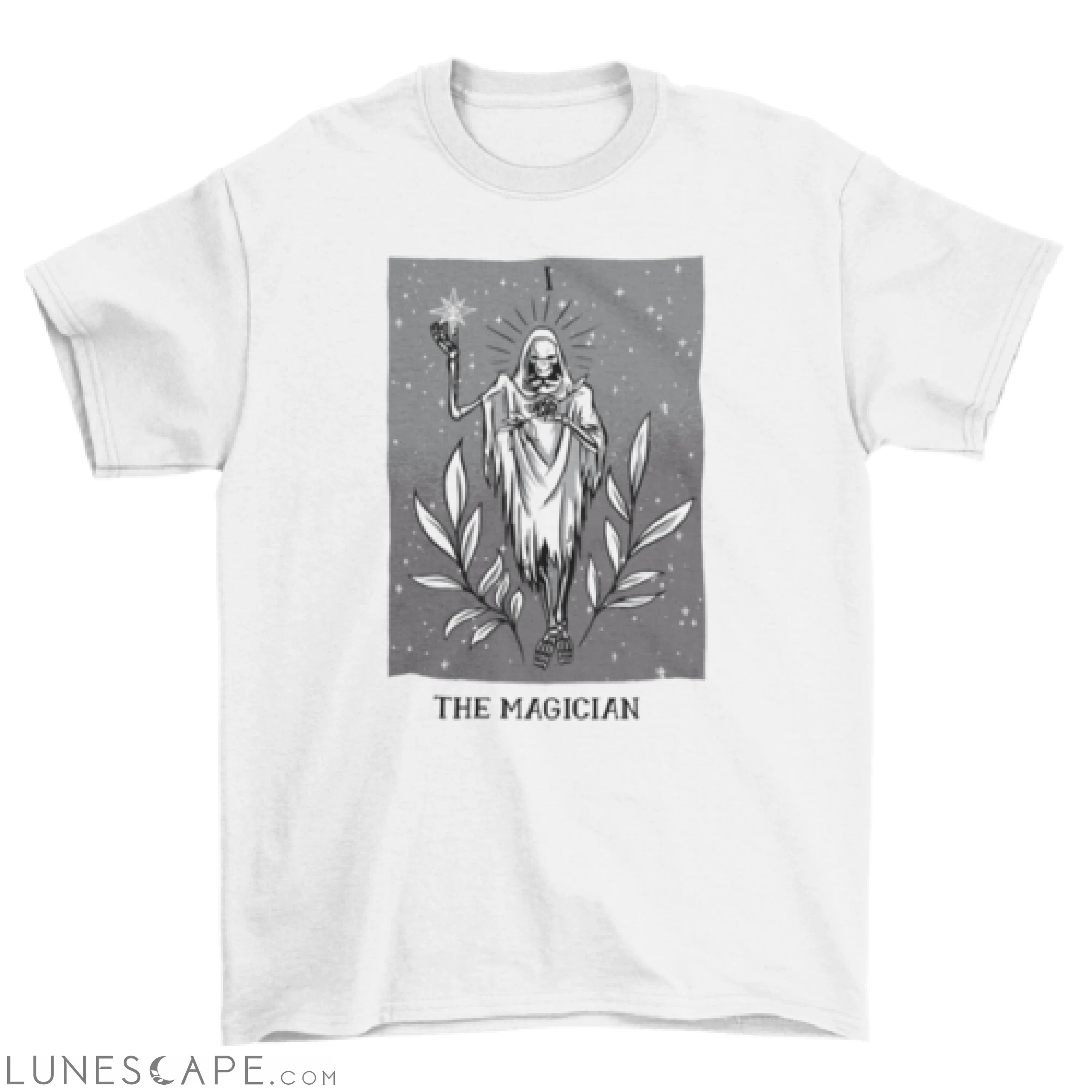 Dark Tarot Card The Magician T-shirt LUNESCAPE