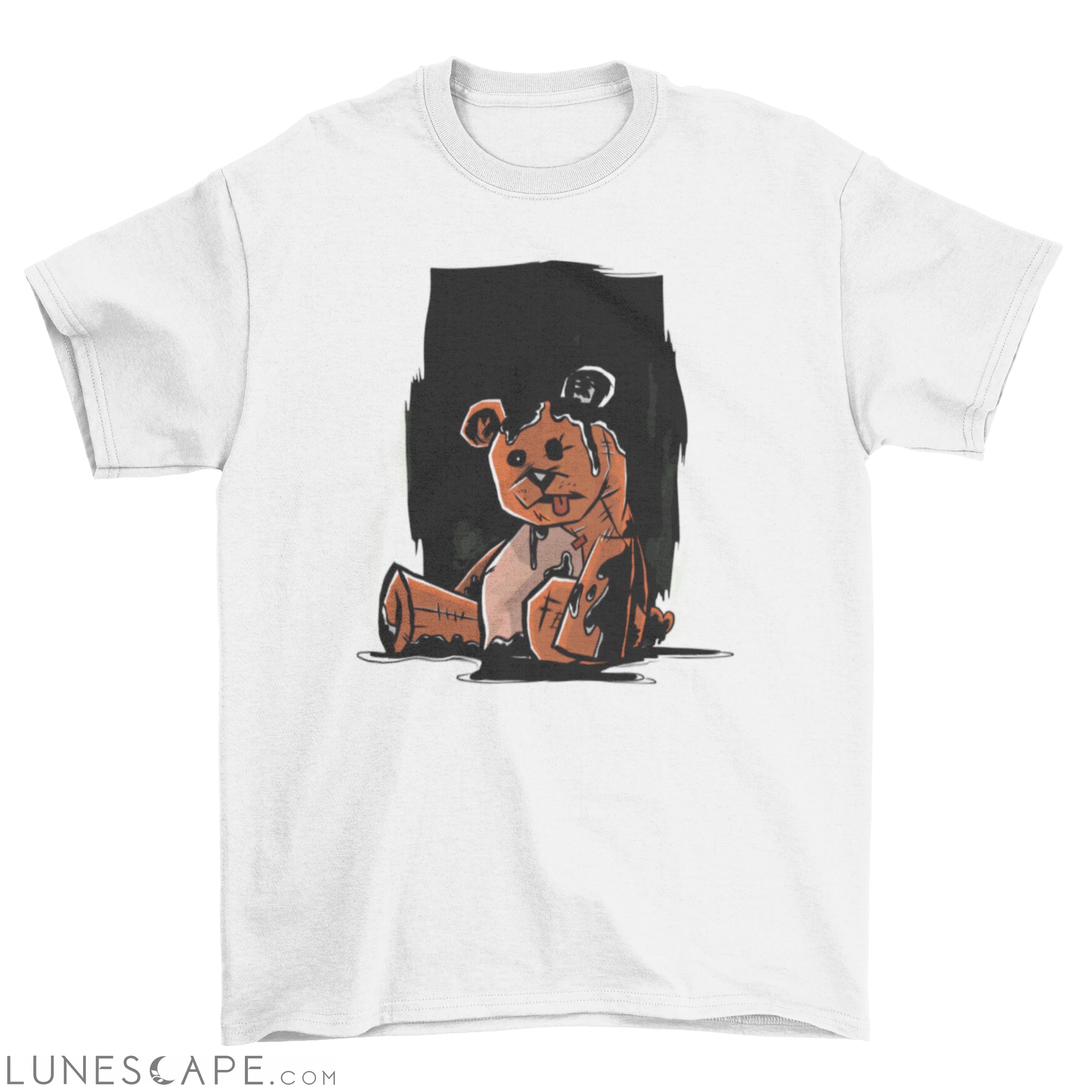 Dark teddy bear t-shirt LUNESCAPE