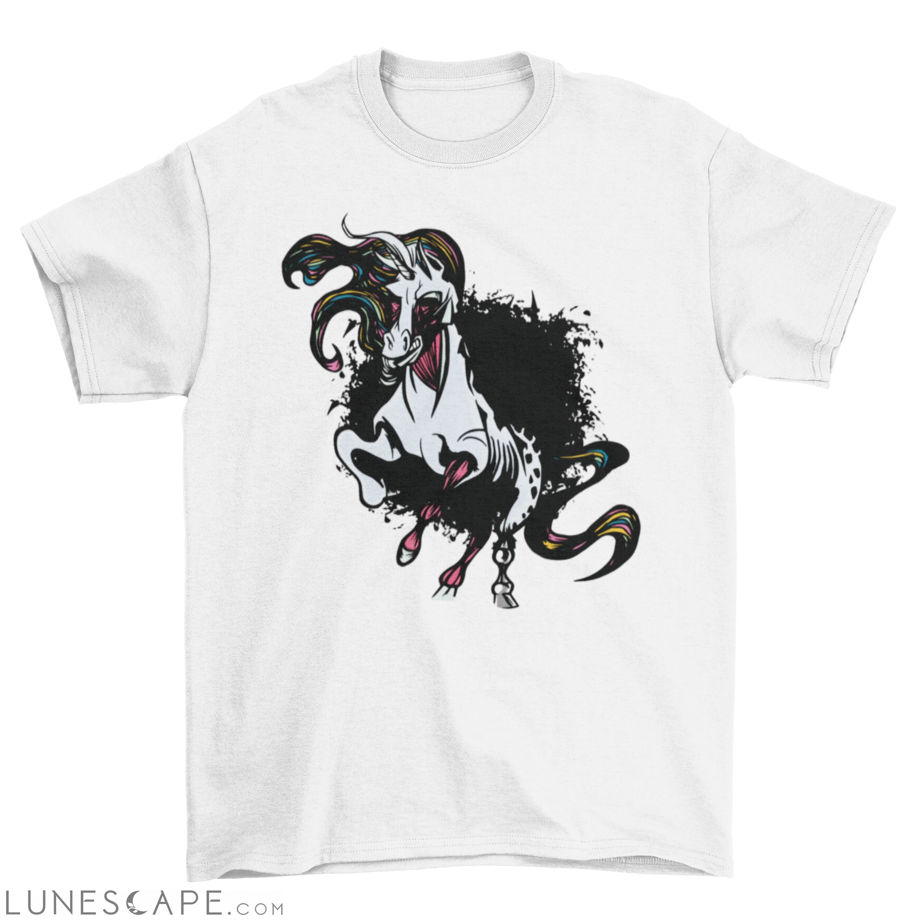 Dark unicorn t-shirt LUNESCAPE