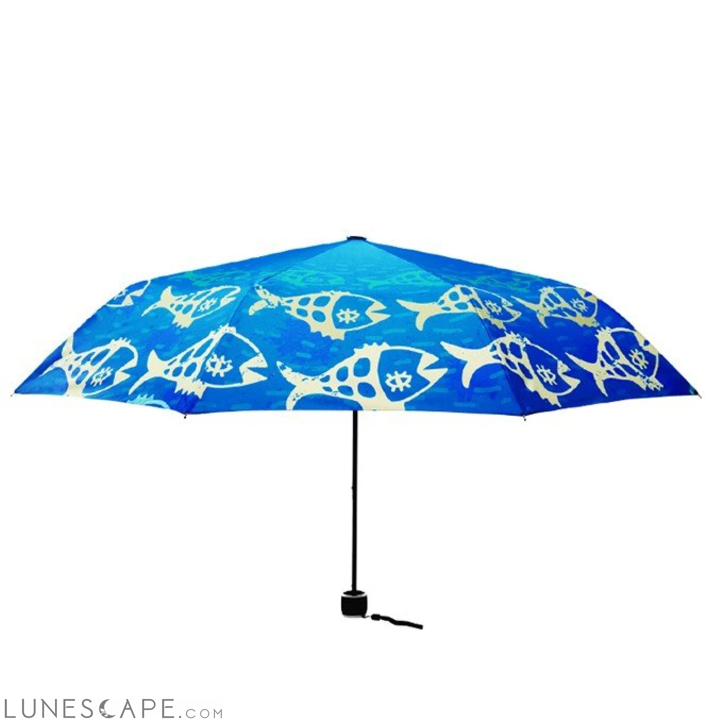 Deep Sea Fishes Sunny Umbrella LUNESCAPE