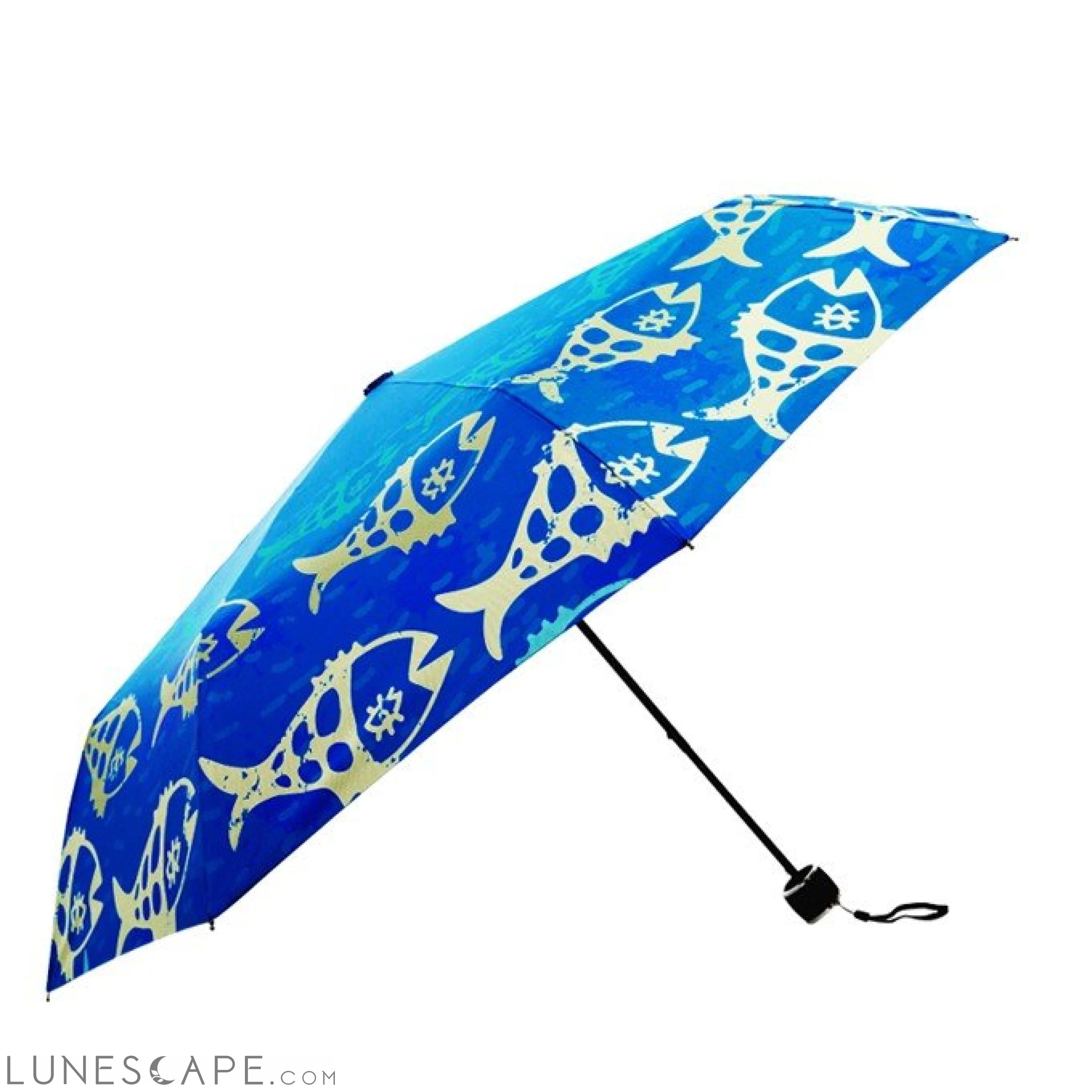 Deep Sea Fishes Sunny Umbrella LUNESCAPE