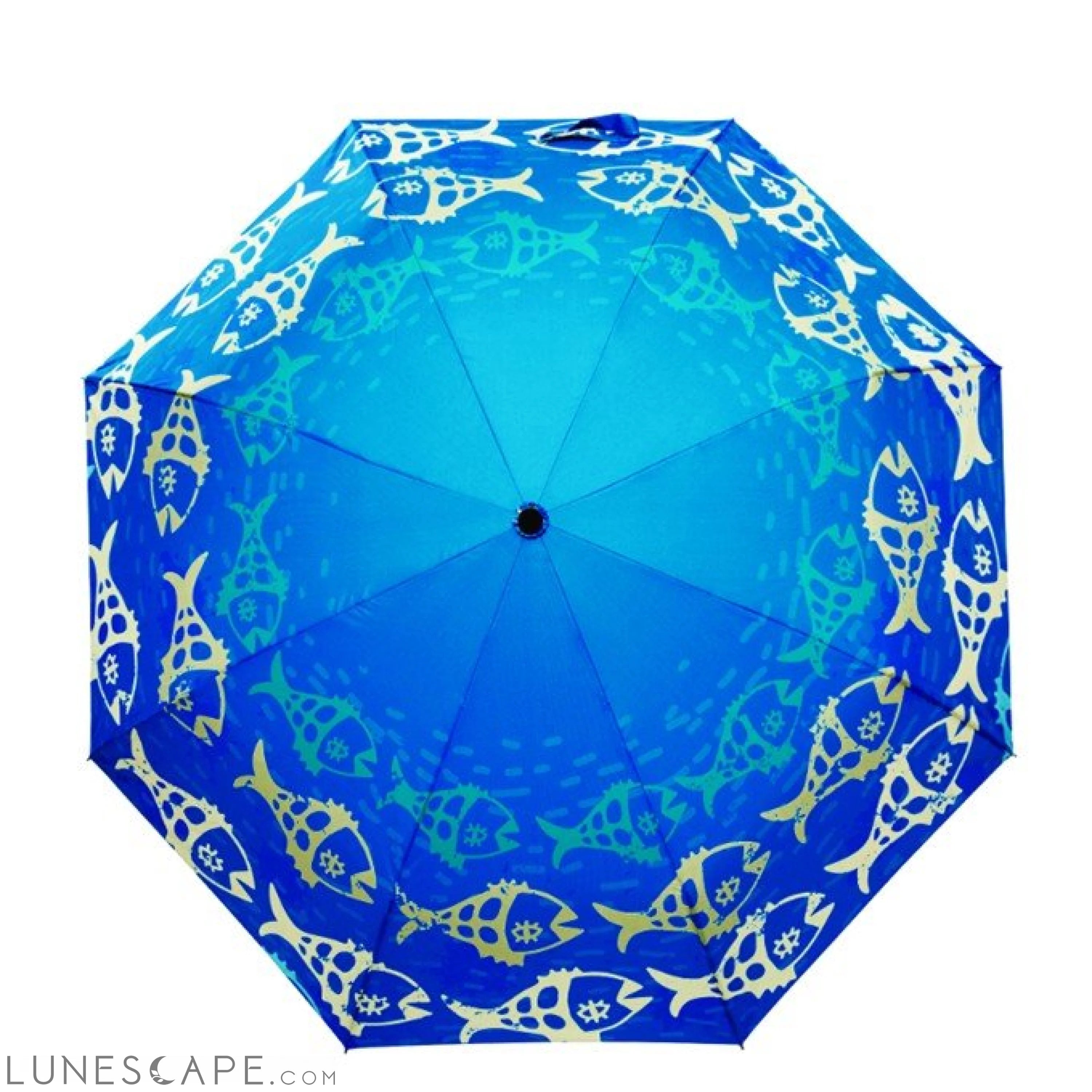 Deep Sea Fishes Sunny Umbrella LUNESCAPE