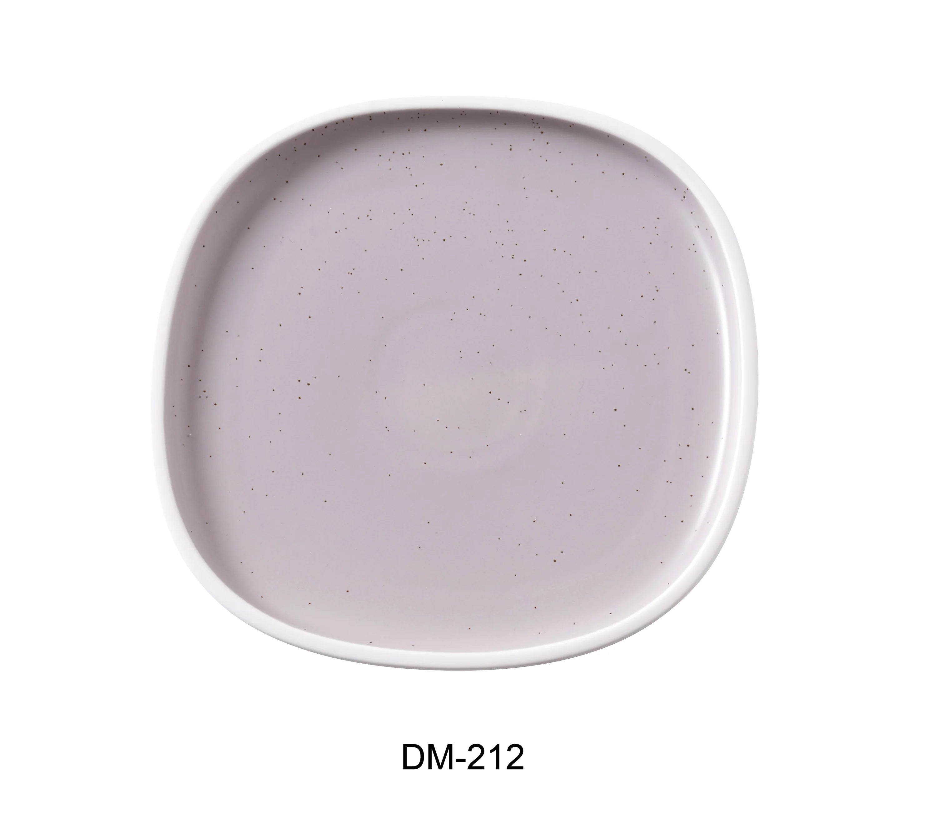 Denmark 12 1/4" X 7/8" SQUARE DINNEr PLATE WITH UPRIGHT RIM LUNESCAPE