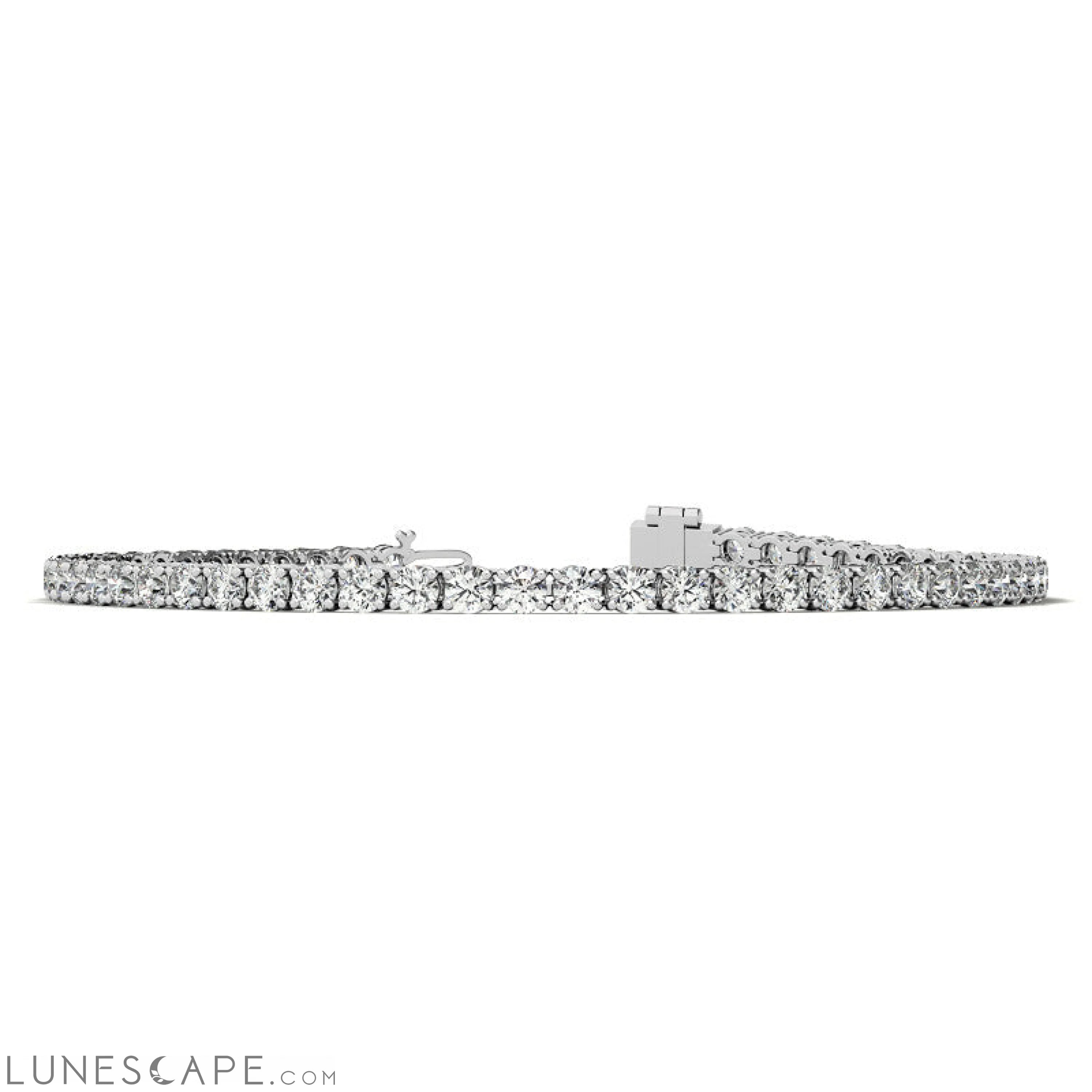 Diamond (G/Vs) Tennis Bracelet in Choice of 14K Yellow or 14k White Gold LUNESCAPE