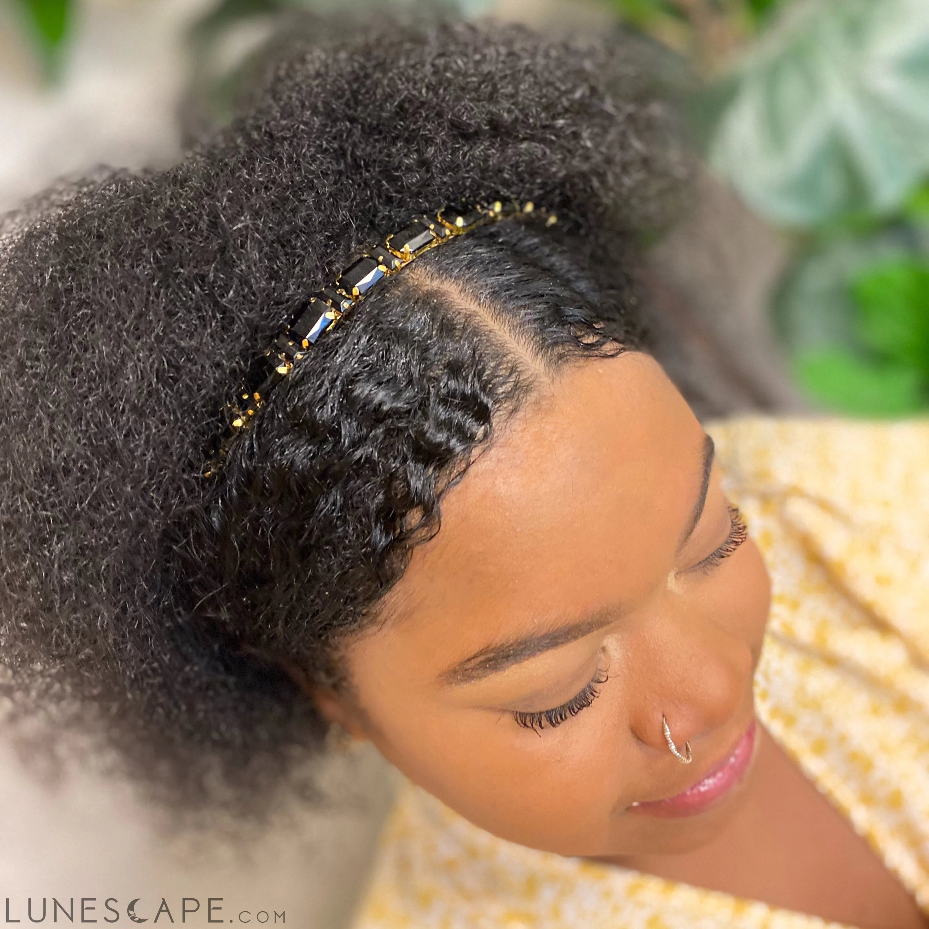 Diamonds in a Row Headband LUNESCAPE