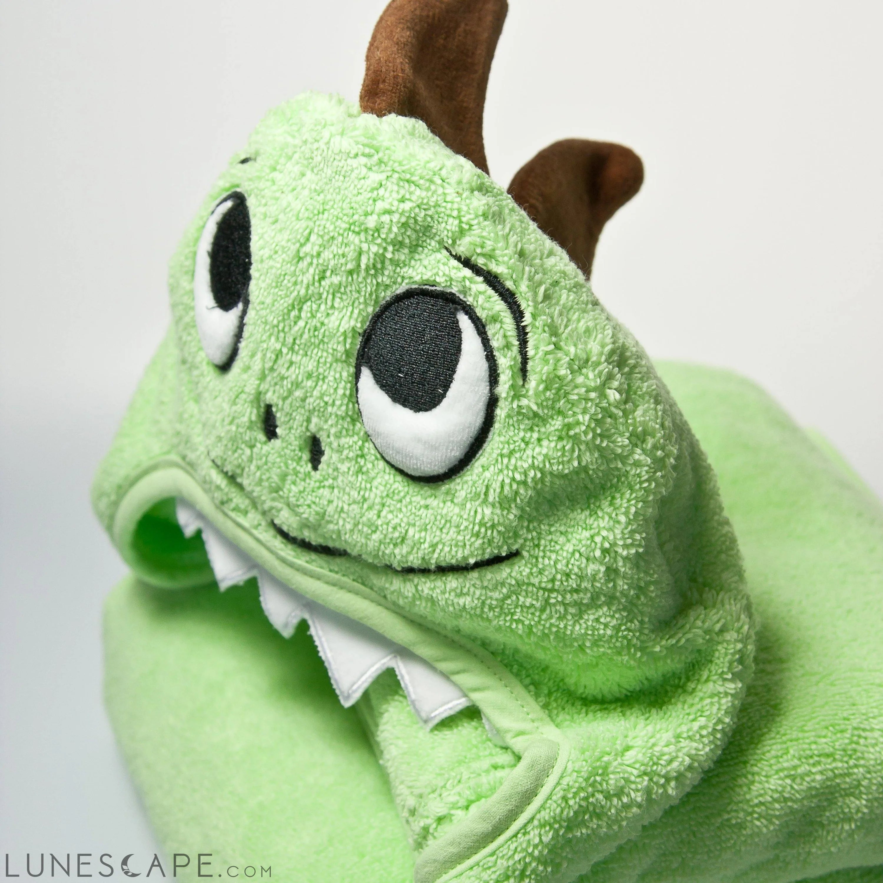 Dino Turkish Cotton Hooded Towel - Child Size LUNESCAPE