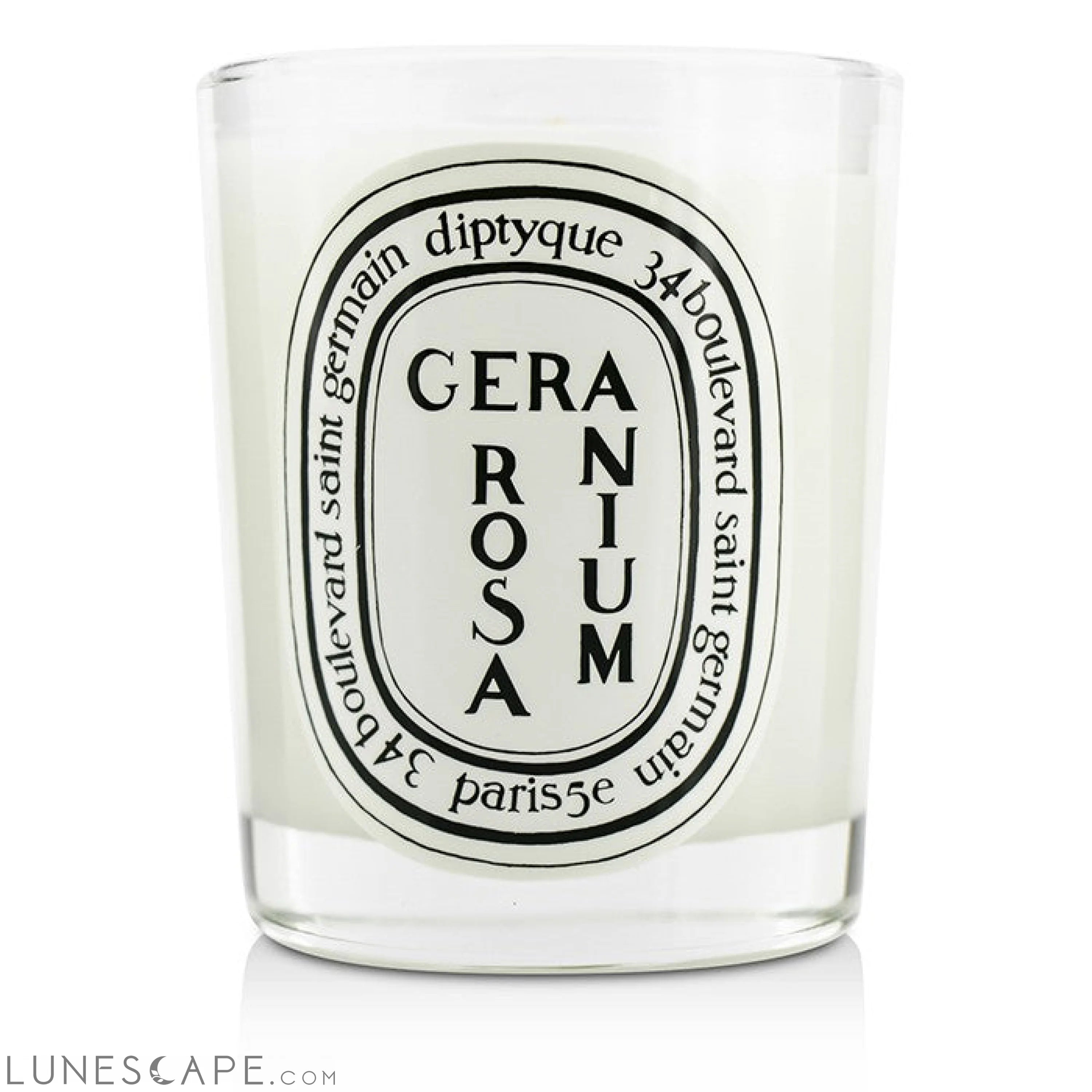 DIPTYQUE - Scented Candle - Geranium Rosa (Rose Geranium) LUNESCAPE