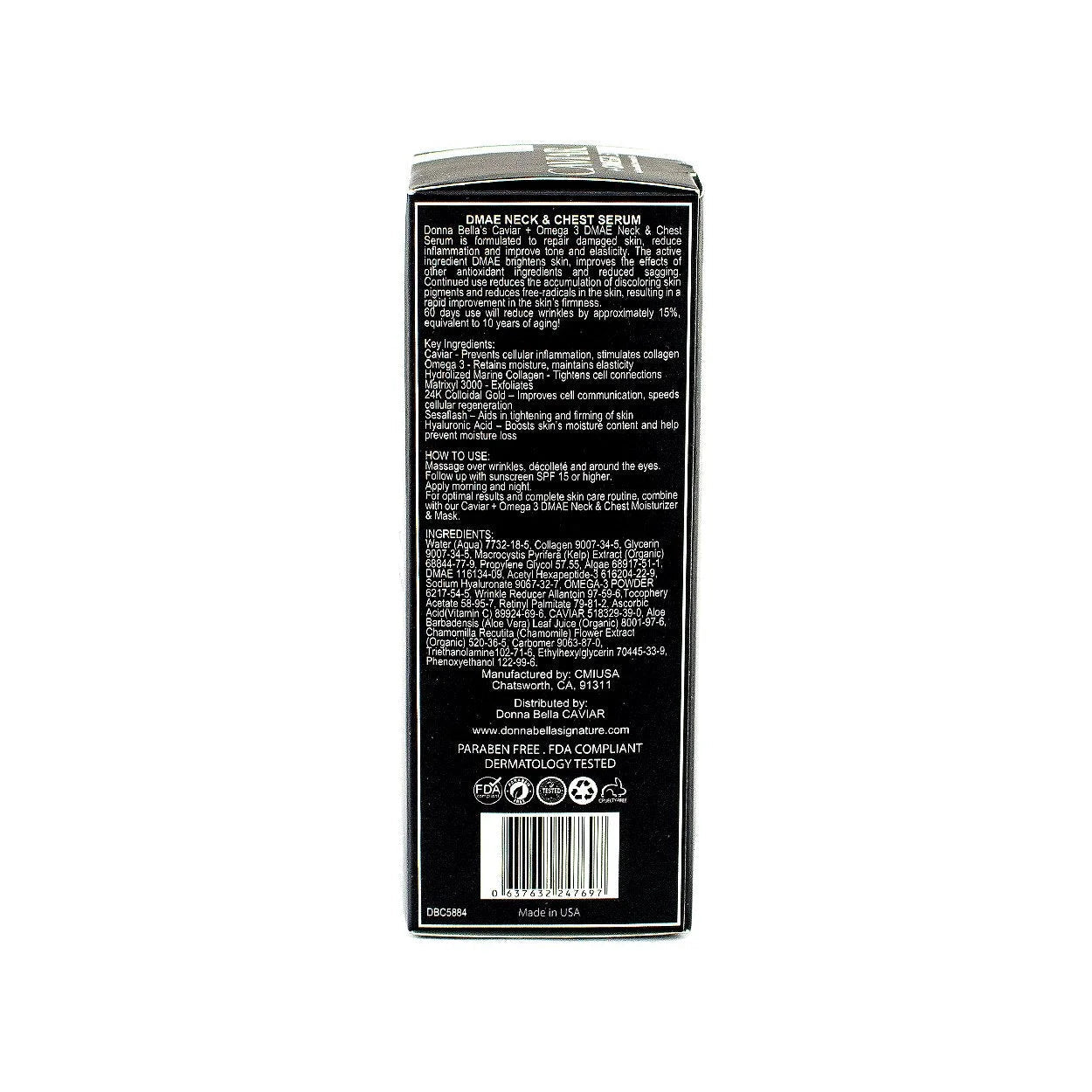 Dmae Neck & Chest Serum LUNESCAPE