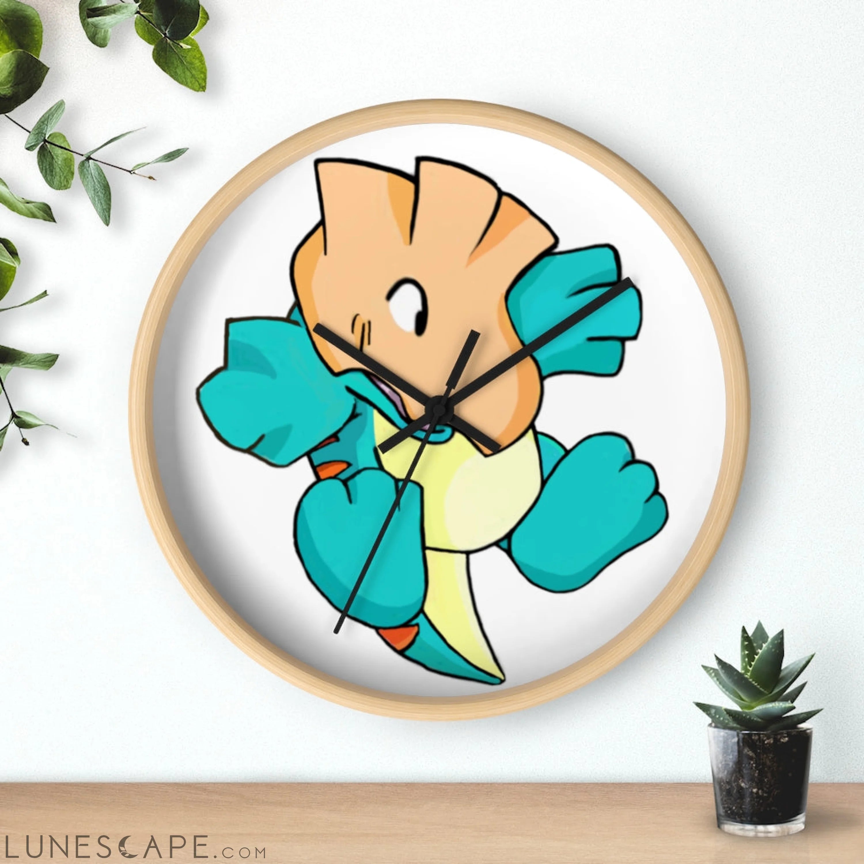 Dogat Wall clock LUNESCAPE