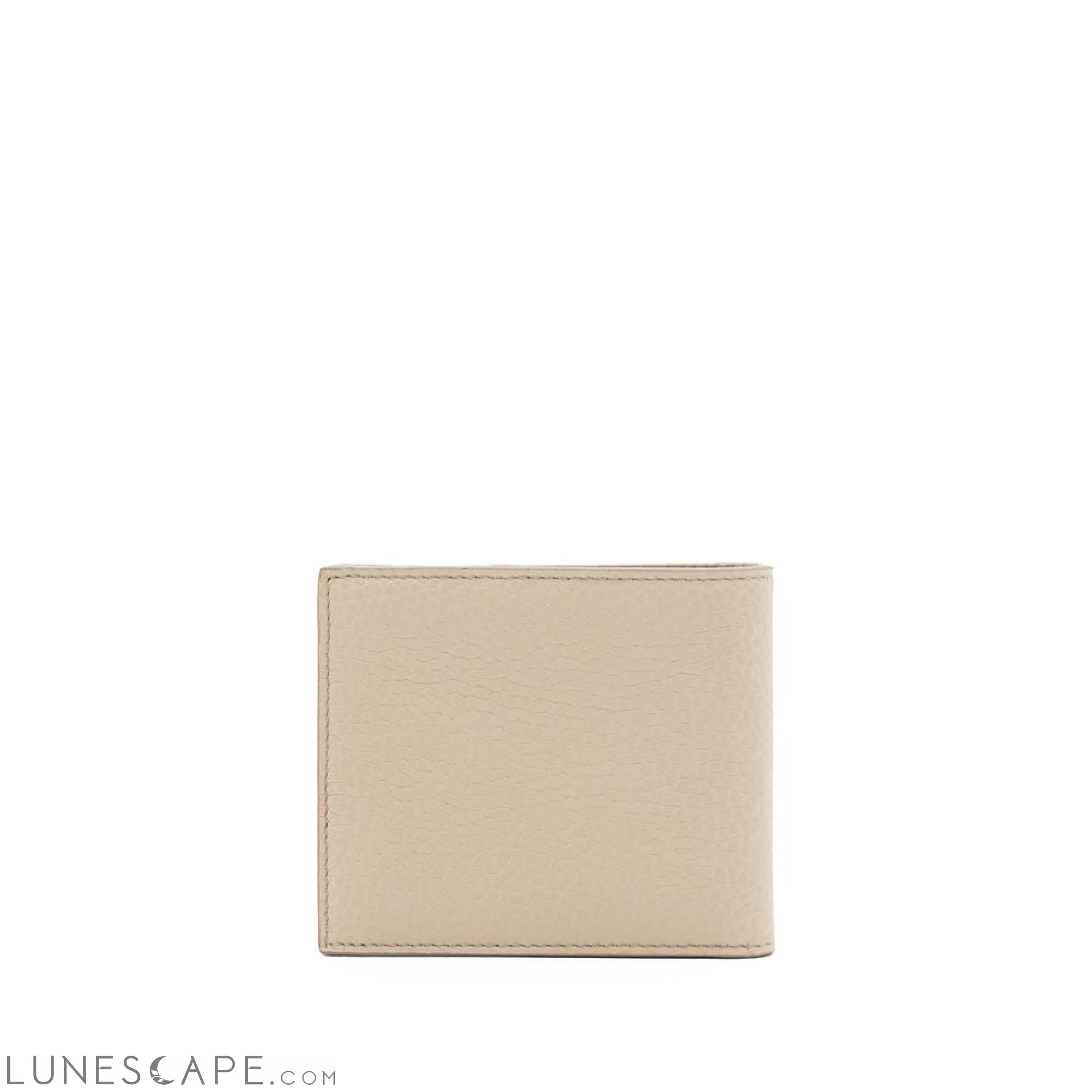 Dolce & Gabbana Beige Leather Wallet LUNESCAPE