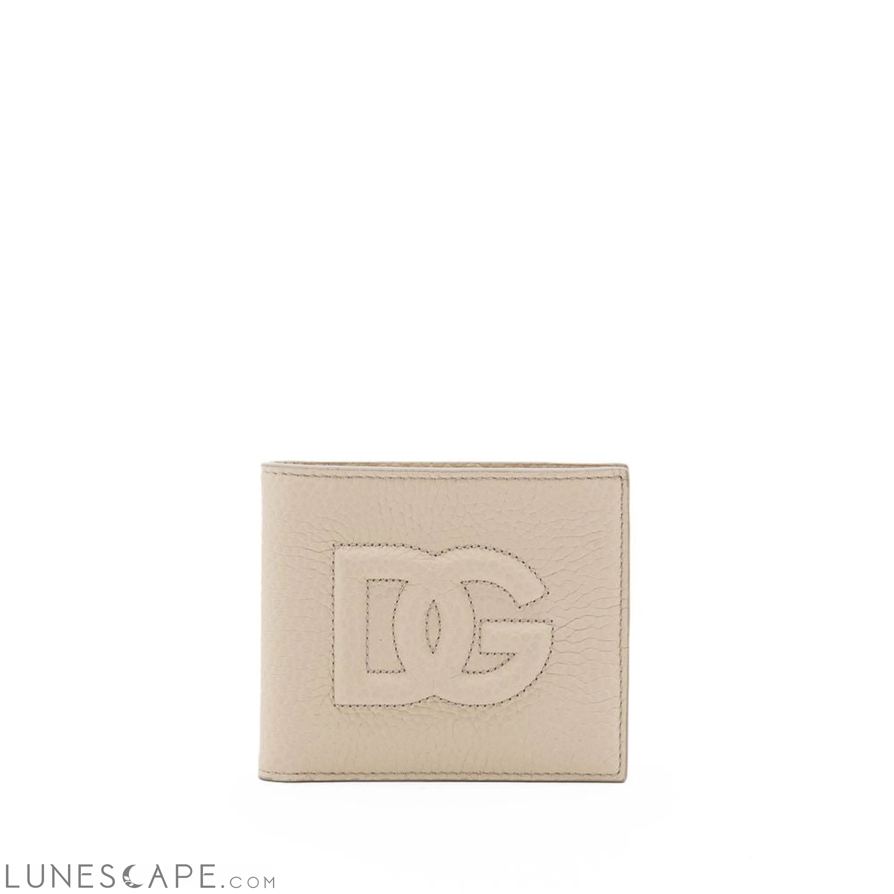 Dolce & Gabbana Beige Leather Wallet LUNESCAPE