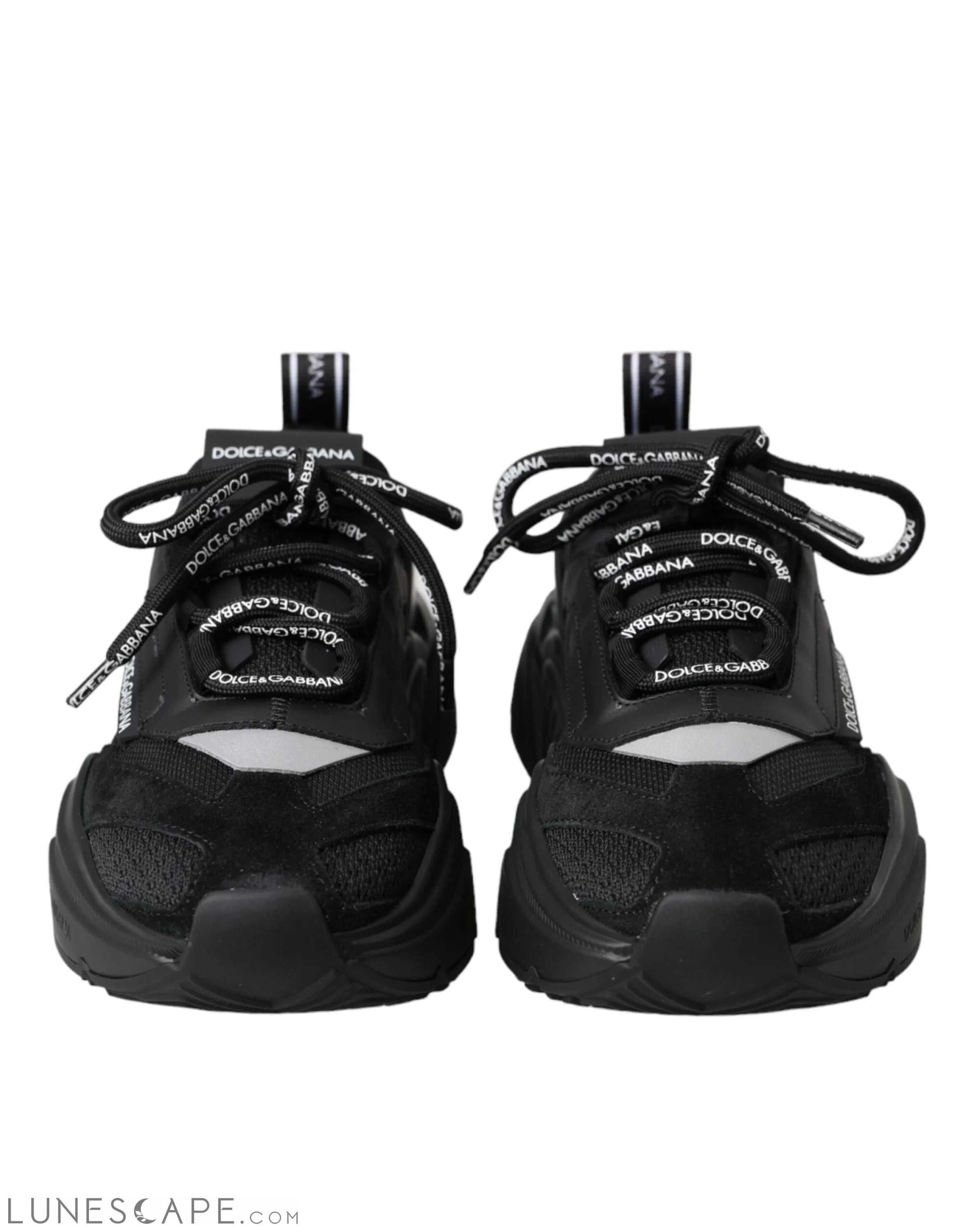 Dolce & Gabbana Black Daymaster Low Top Sneakers Shoes LUNESCAPE