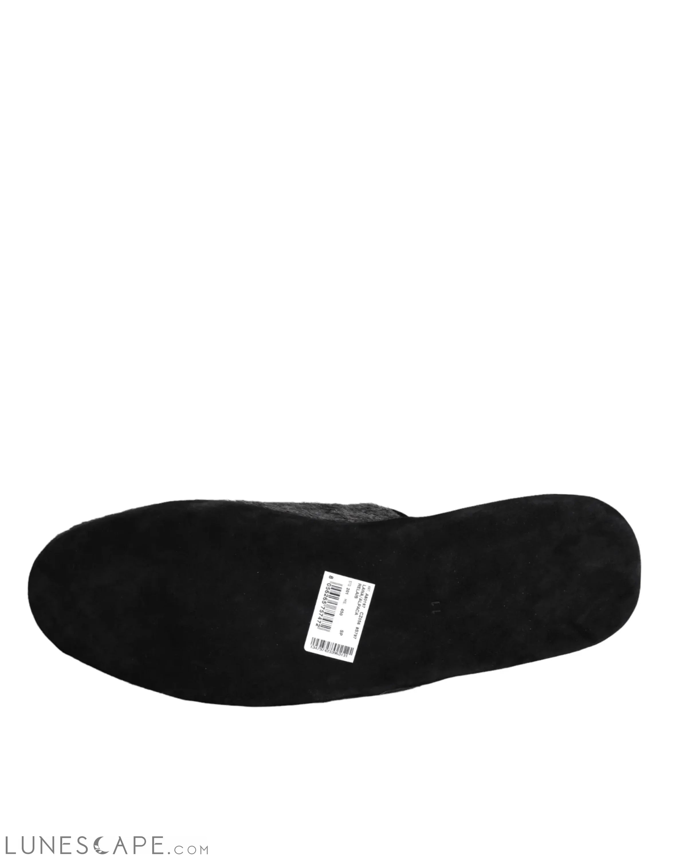 Dolce & Gabbana Black Faux Fur Slides Slippers Slip On Shoes LUNESCAPE