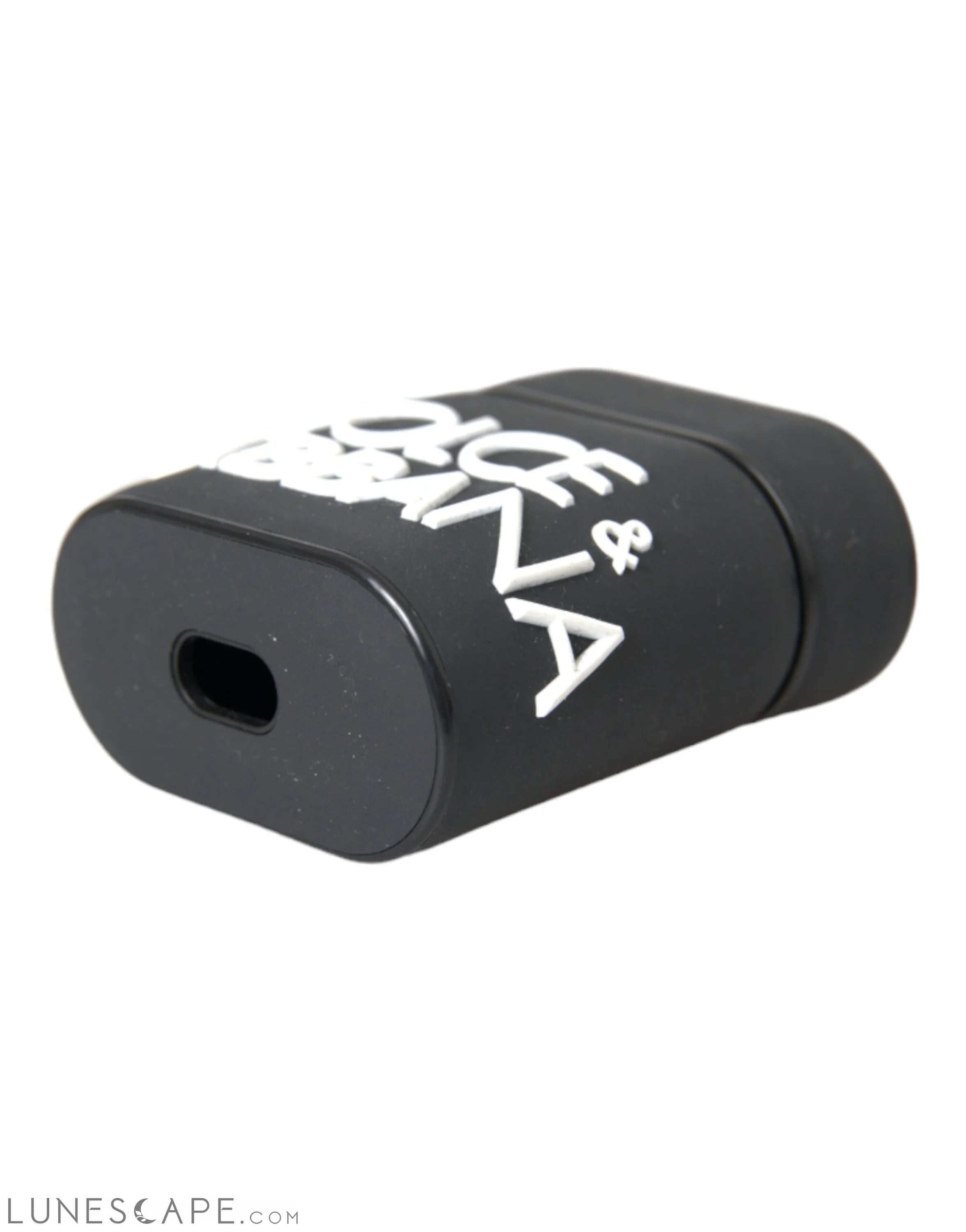 Dolce & Gabbana Black White Silicone Embossed Logo Airpods Case LUNESCAPE