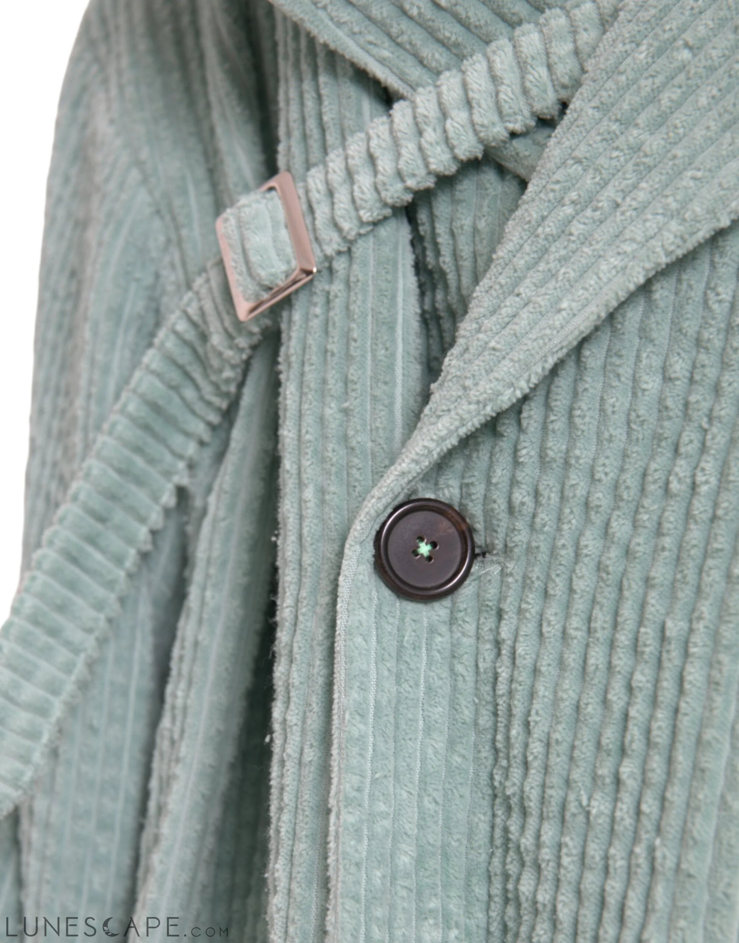 Dolce & Gabbana Blue Double Breasted Corduroy Cotton Jacket LUNESCAPE