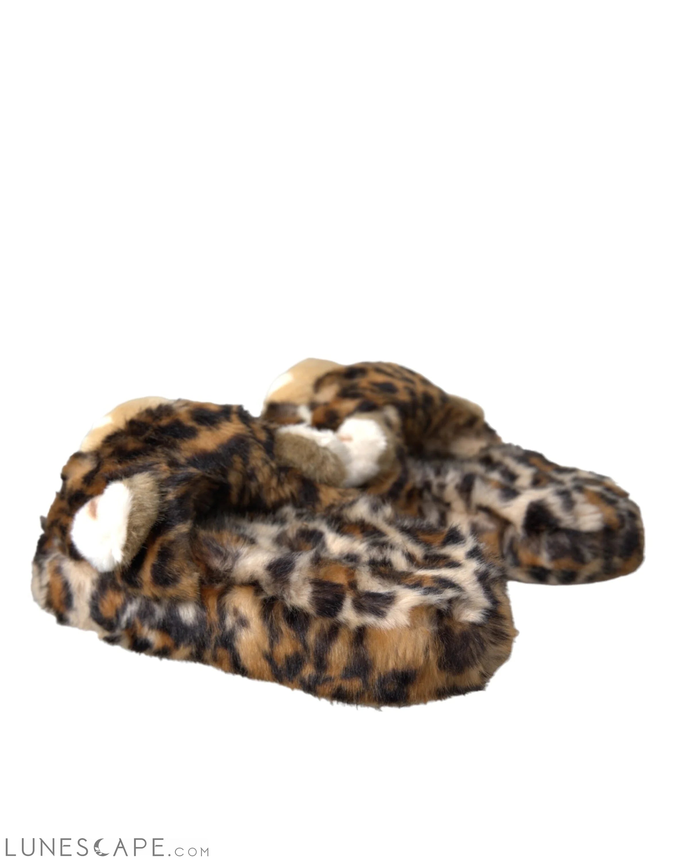 Dolce & Gabbana Brown Tiger Slippers Flats Sandals Shoes LUNESCAPE