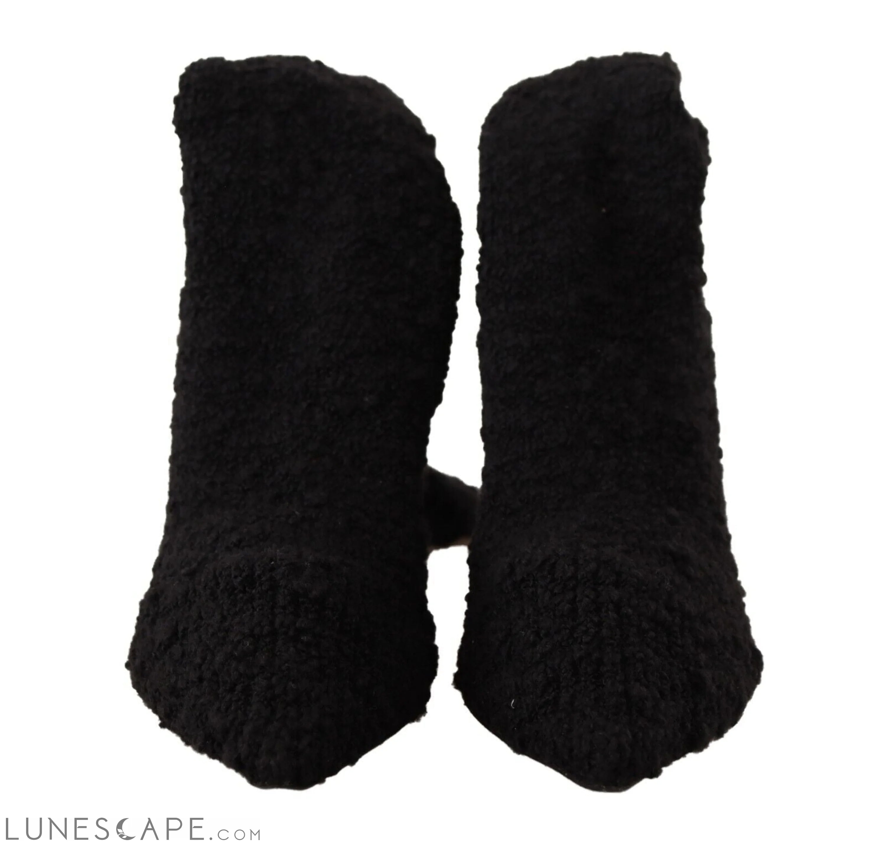 Dolce & Gabbana Chic Black Stretch Sock Boots LUNESCAPE