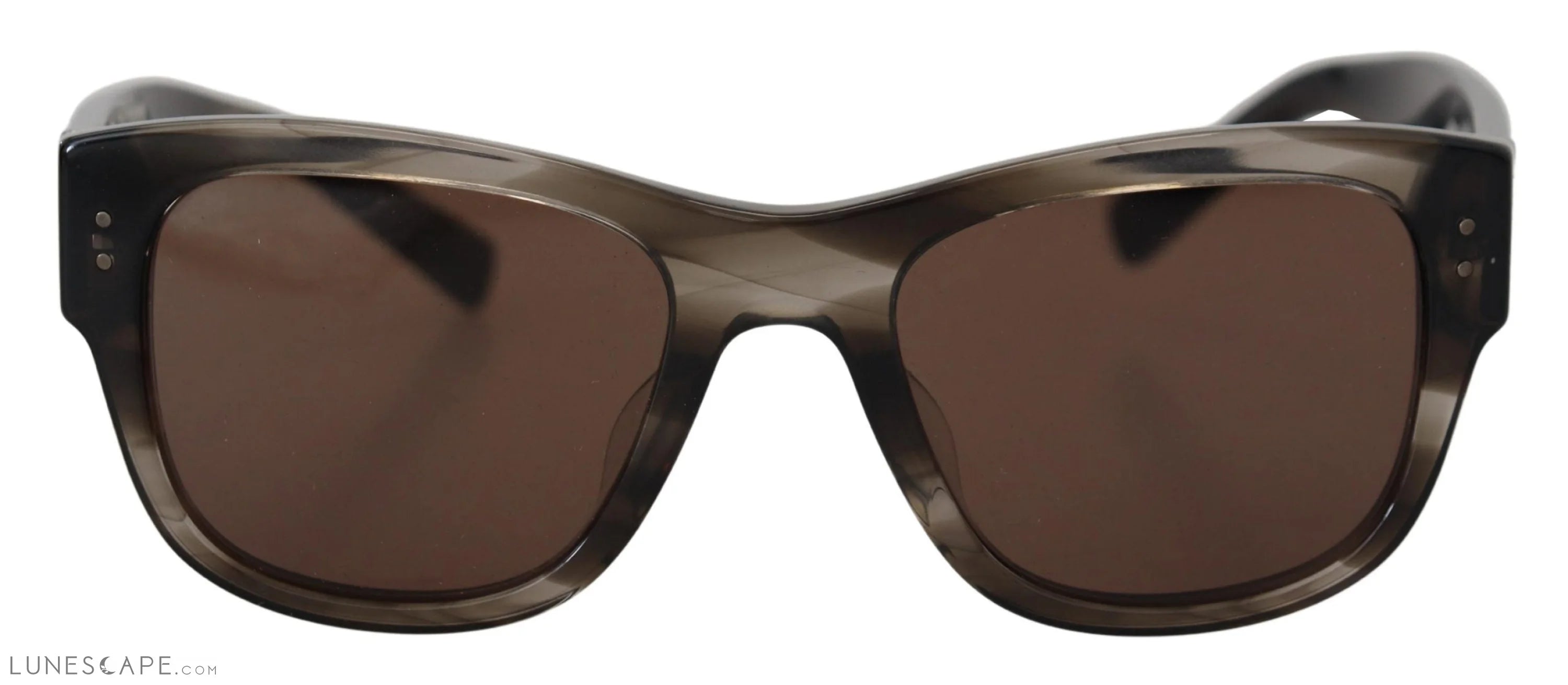 Dolce & Gabbana Chic Brown Gradient Women's Sunglasses LUNESCAPE