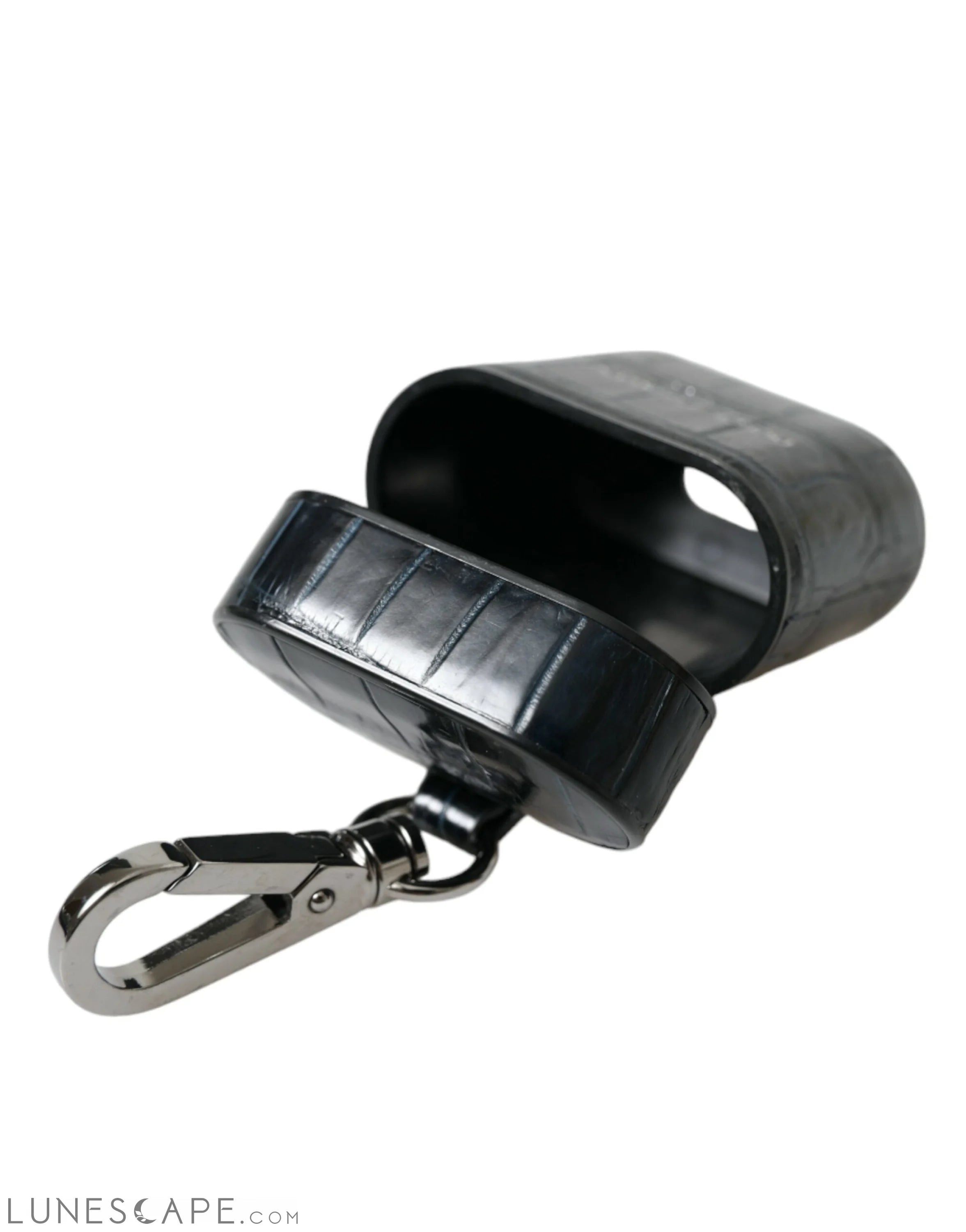 Dolce & Gabbana Chic Crocodile Leather Airpods Case LUNESCAPE