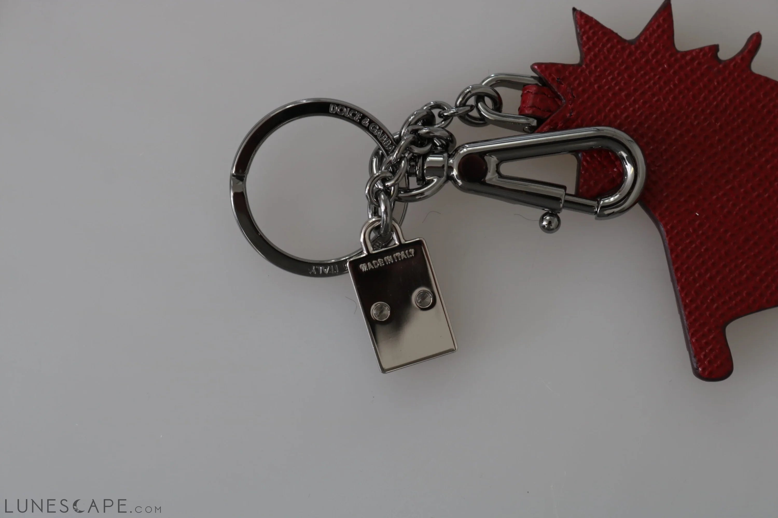 Dolce & Gabbana Chic Multicolor Designer Keychain LUNESCAPE