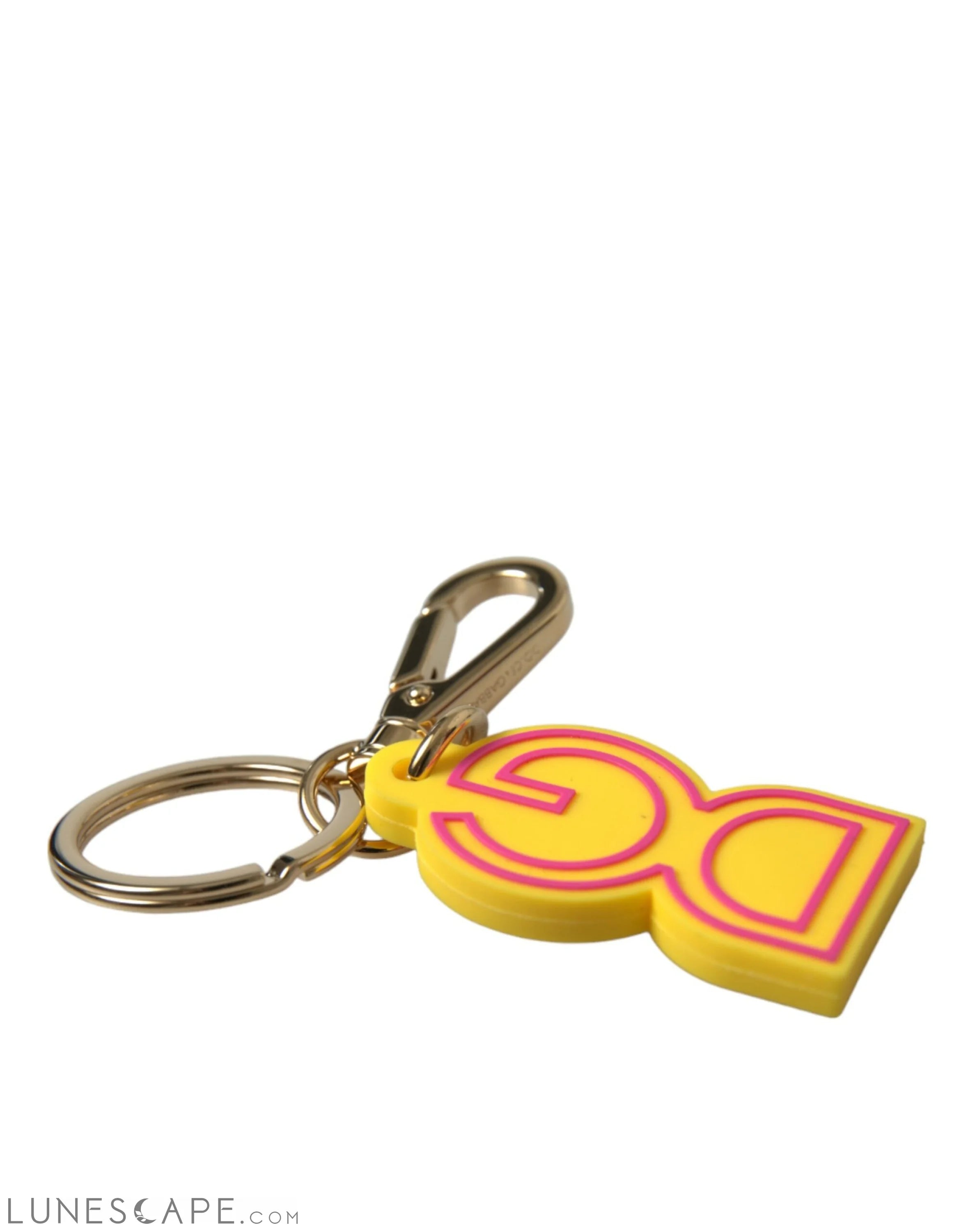 Dolce & Gabbana Chic Yellow Gold Keychain Charm LUNESCAPE