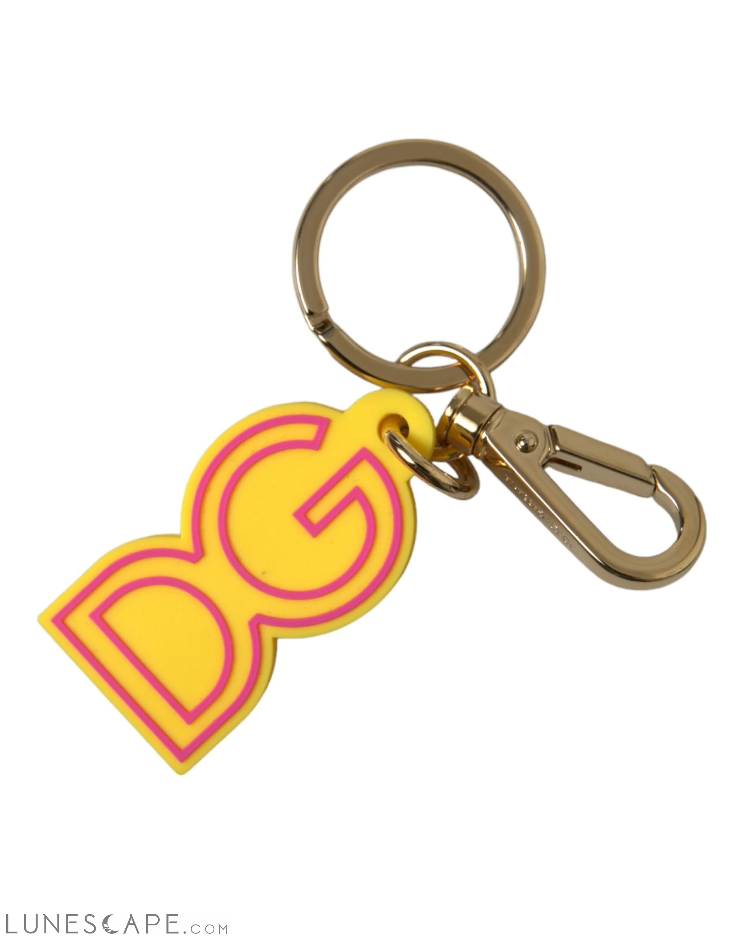 Dolce & Gabbana Chic Yellow Gold Keychain Charm LUNESCAPE