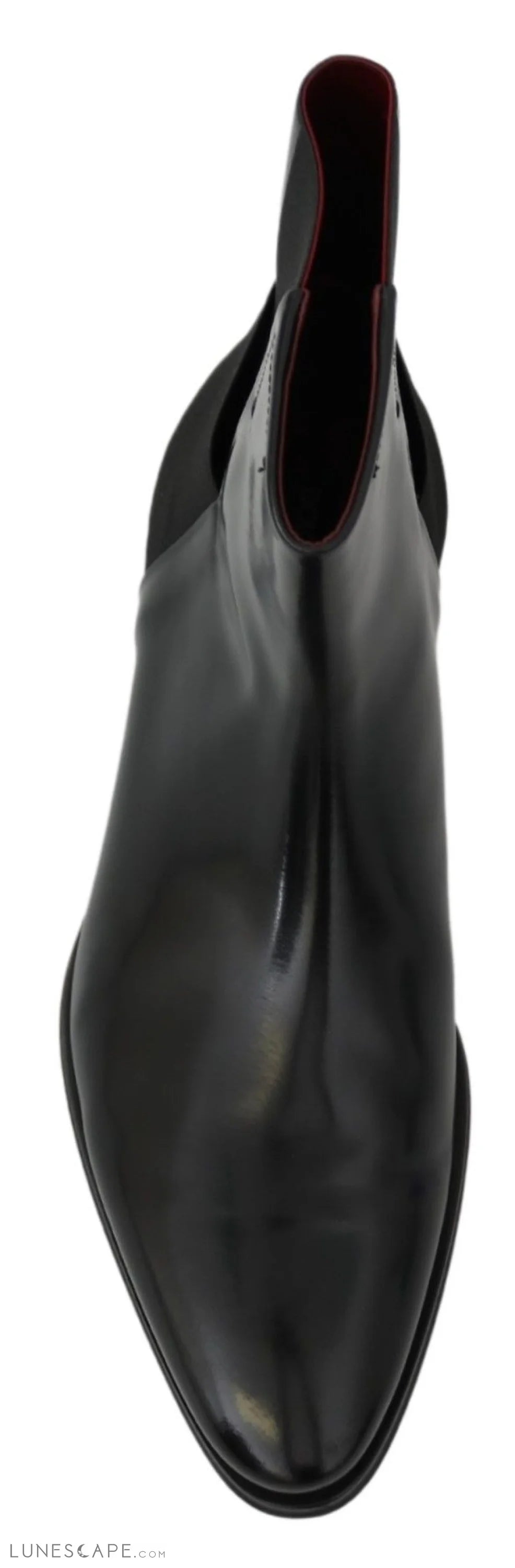 Dolce & Gabbana Elegant Black Leather Chelsea Boots LUNESCAPE