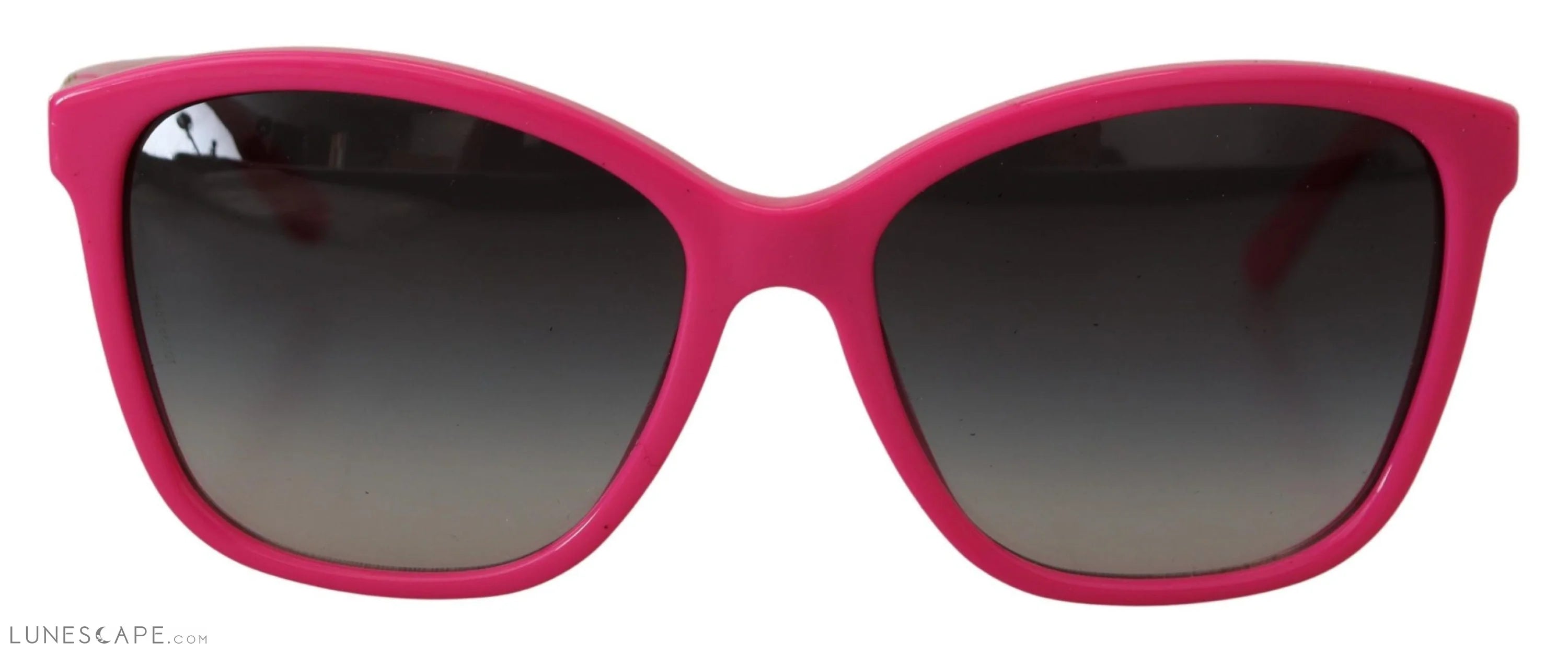 Dolce & Gabbana Elegant Pink Round Sunglasses for Women LUNESCAPE