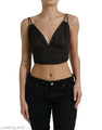 Dolce & Gabbana Elegant Sleeveless Cropped Tank Top LUNESCAPE