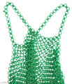 Dolce & Gabbana Emerald Halter Cropped Tank Top LUNESCAPE