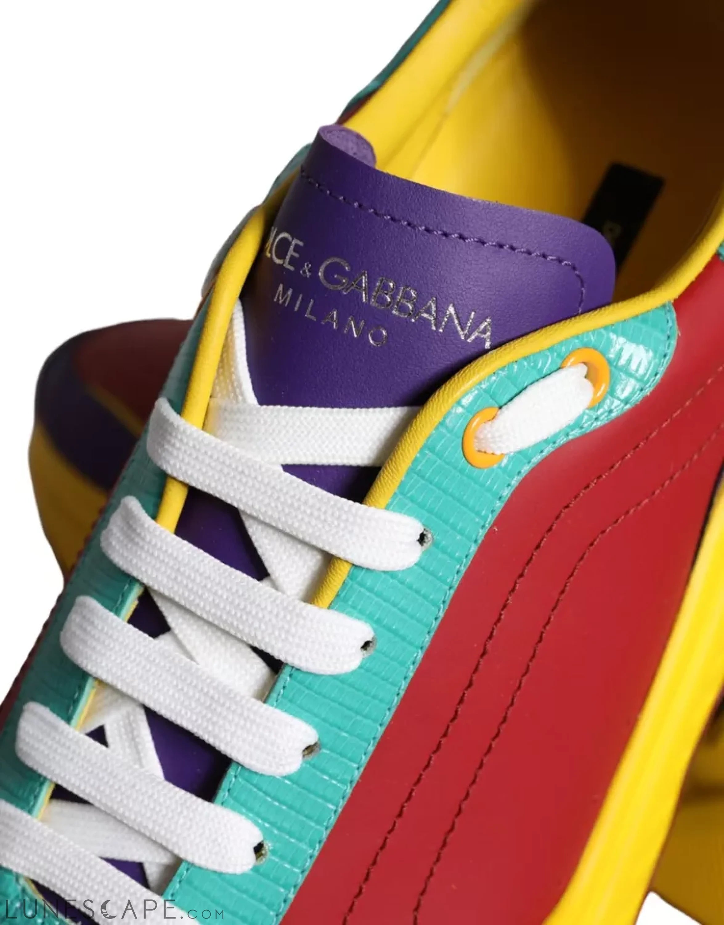 Dolce & Gabbana Multicolor Daymaster Low Top Sneakers Shoes LUNESCAPE