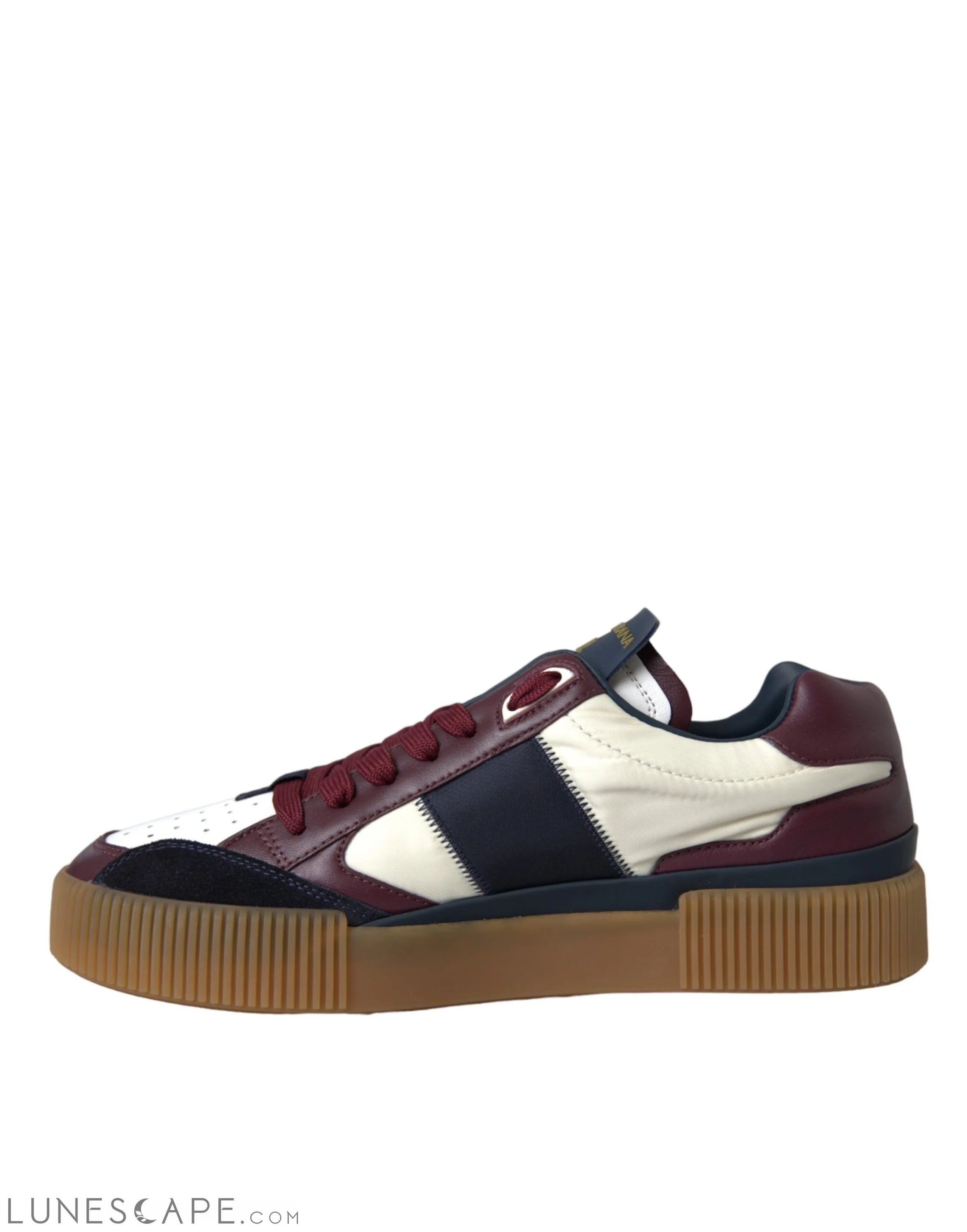 Dolce & Gabbana Multicolor Miami Leather Low Top Sneakers Shoes LUNESCAPE