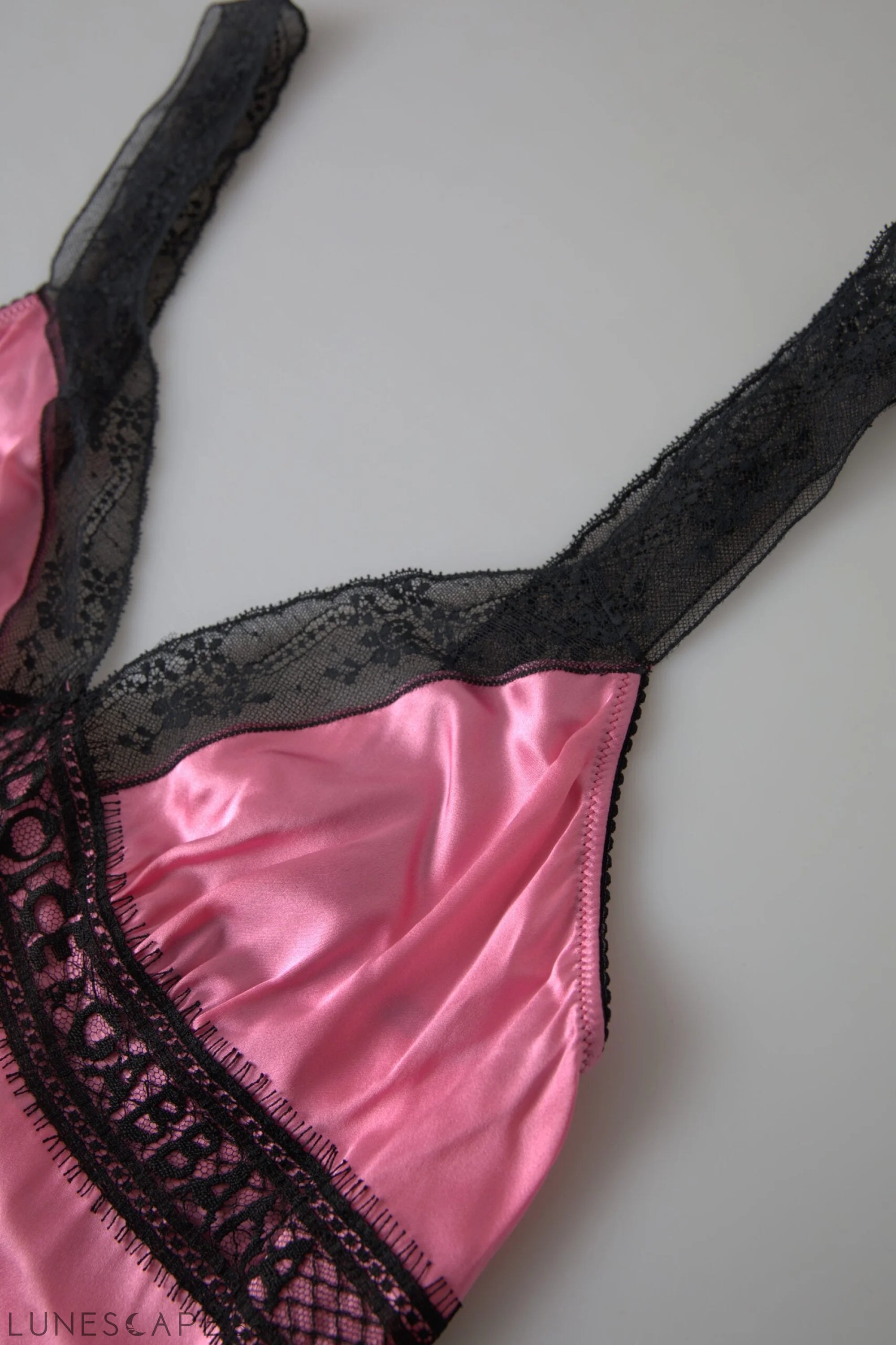 Dolce & Gabbana Silken Charm Pink Camisole LUNESCAPE