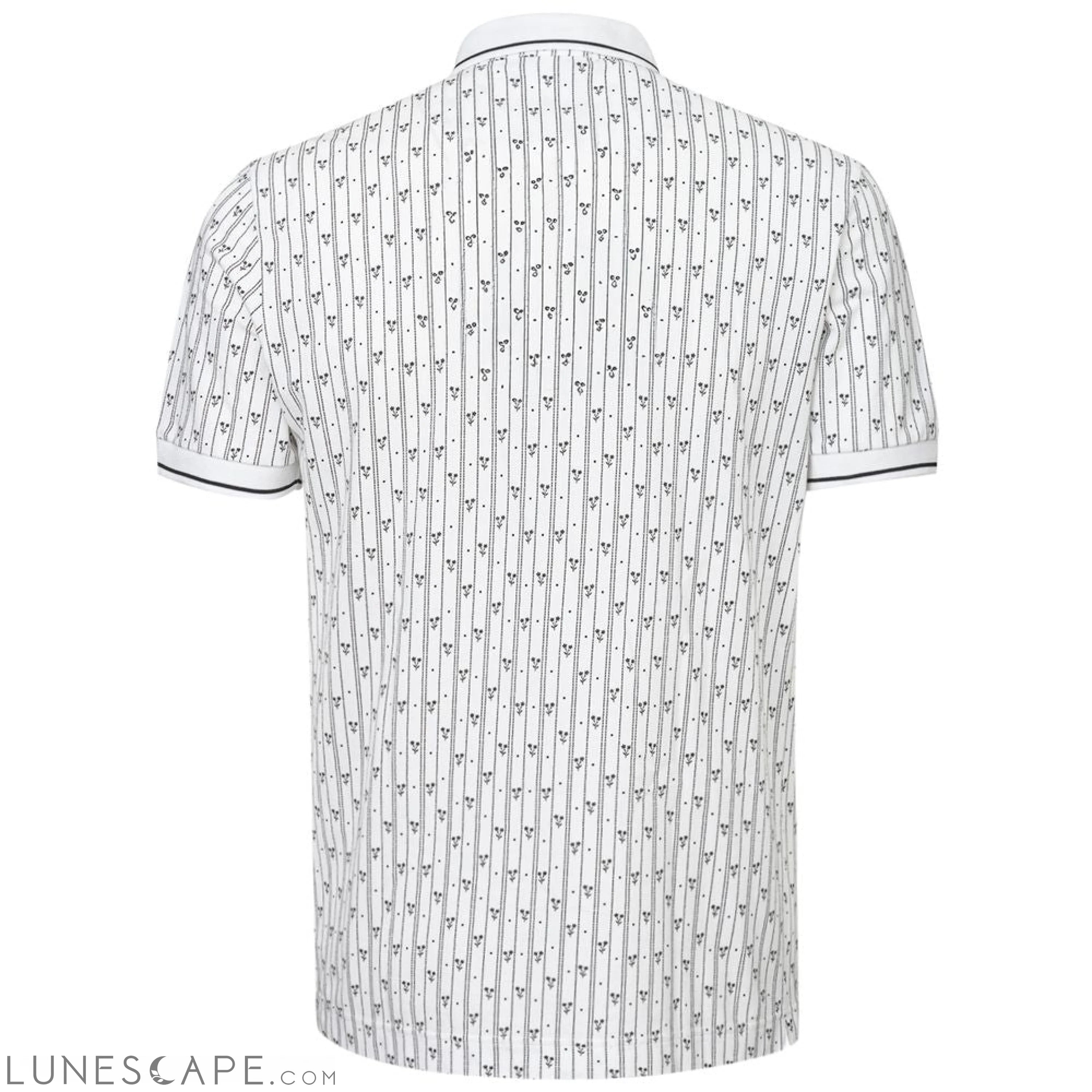 Dolce & Gabbana White Cotton Polo Shirt LUNESCAPE