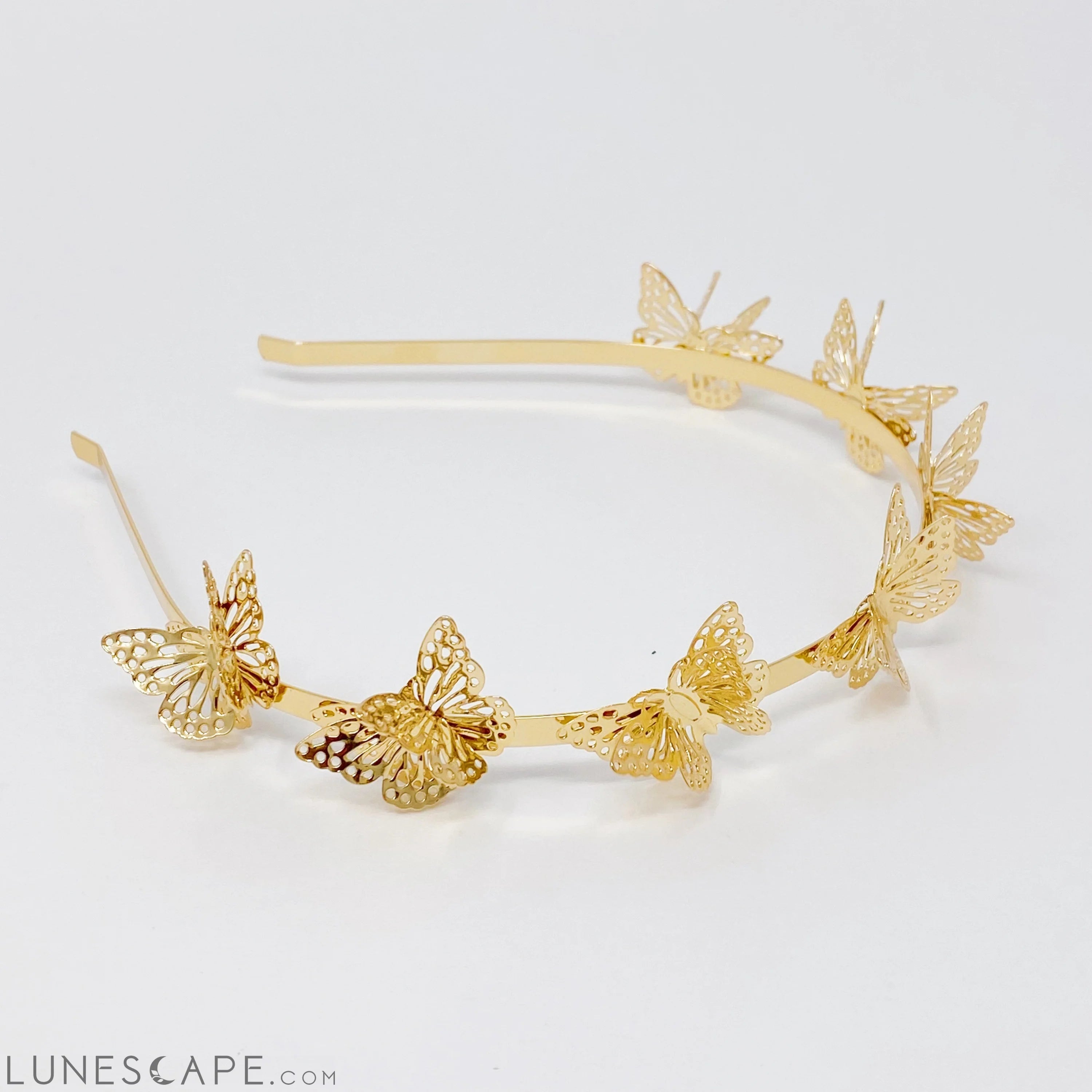 Double Wing Butterfly Headband LUNESCAPE
