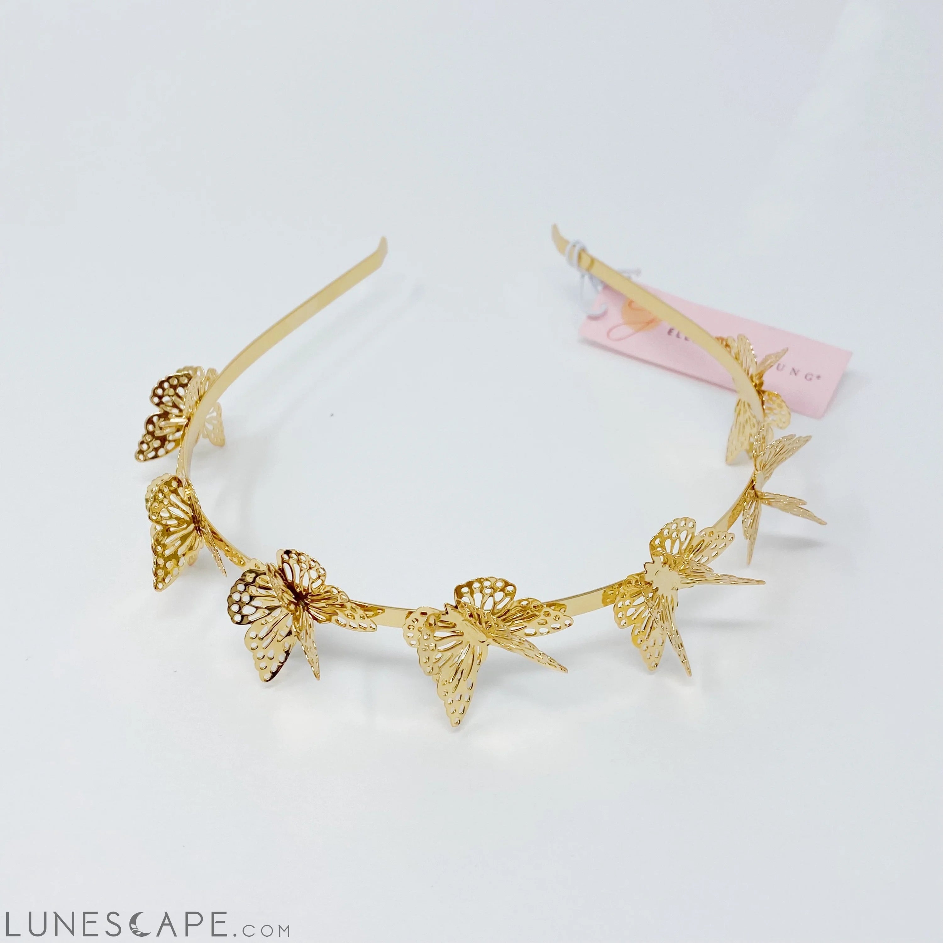 Double Wing Butterfly Headband LUNESCAPE