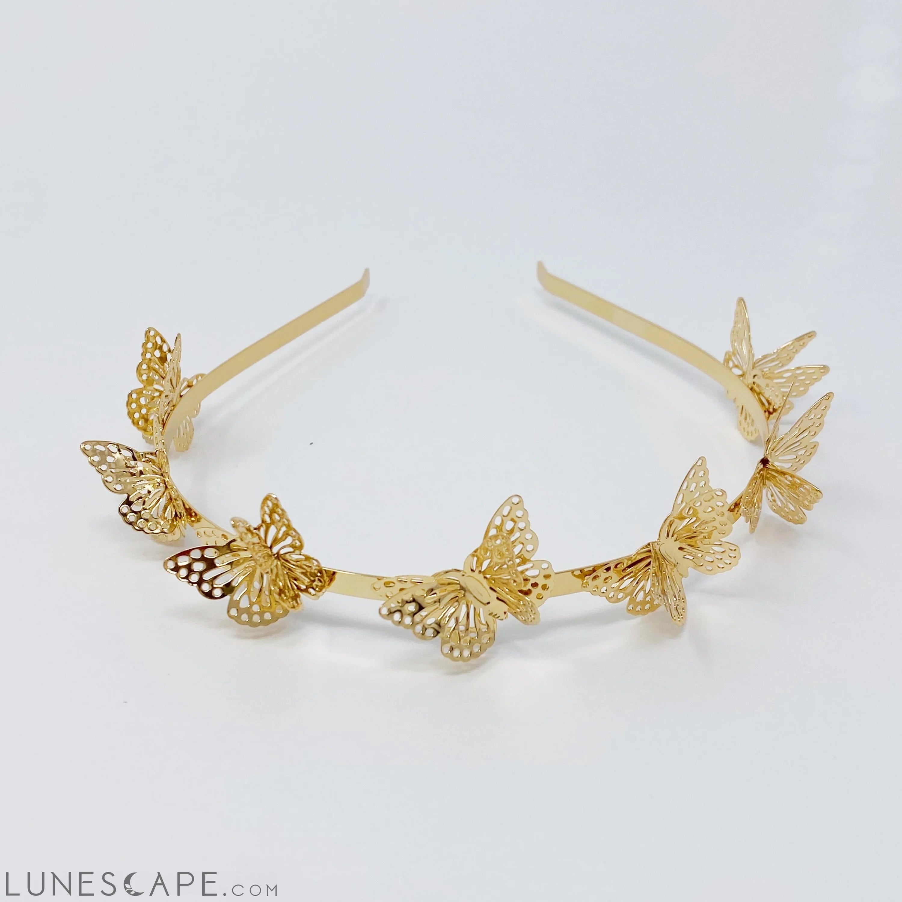 Double Wing Butterfly Headband LUNESCAPE
