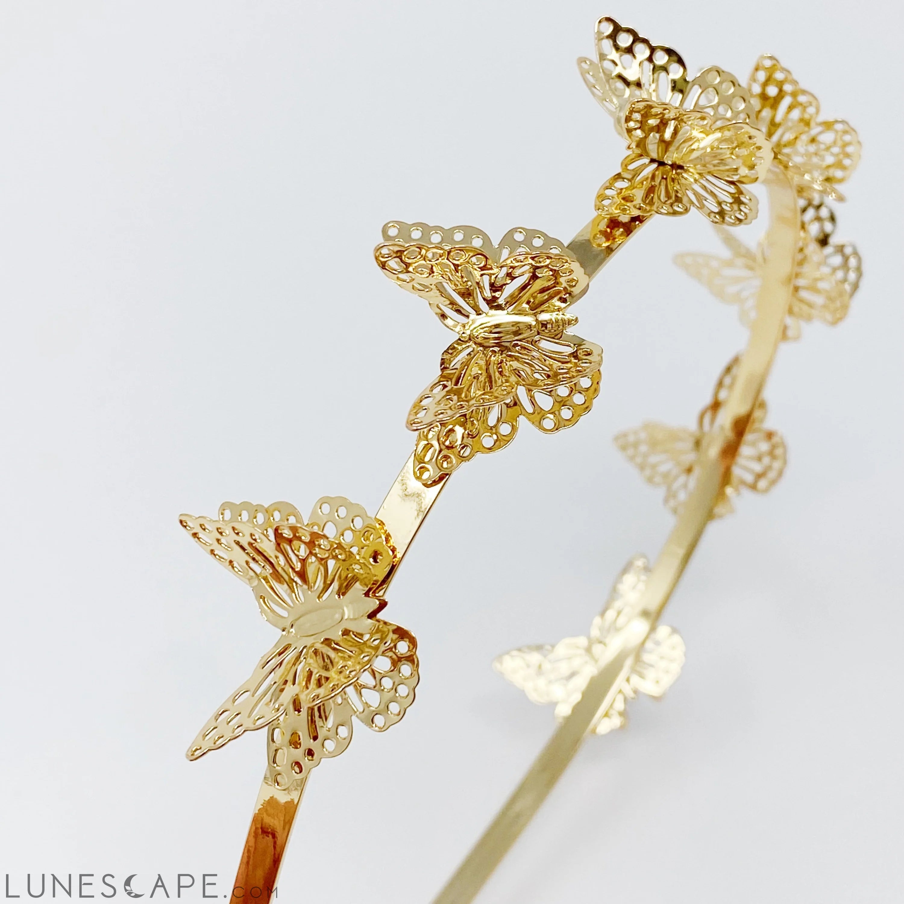 Double Wing Butterfly Headband LUNESCAPE
