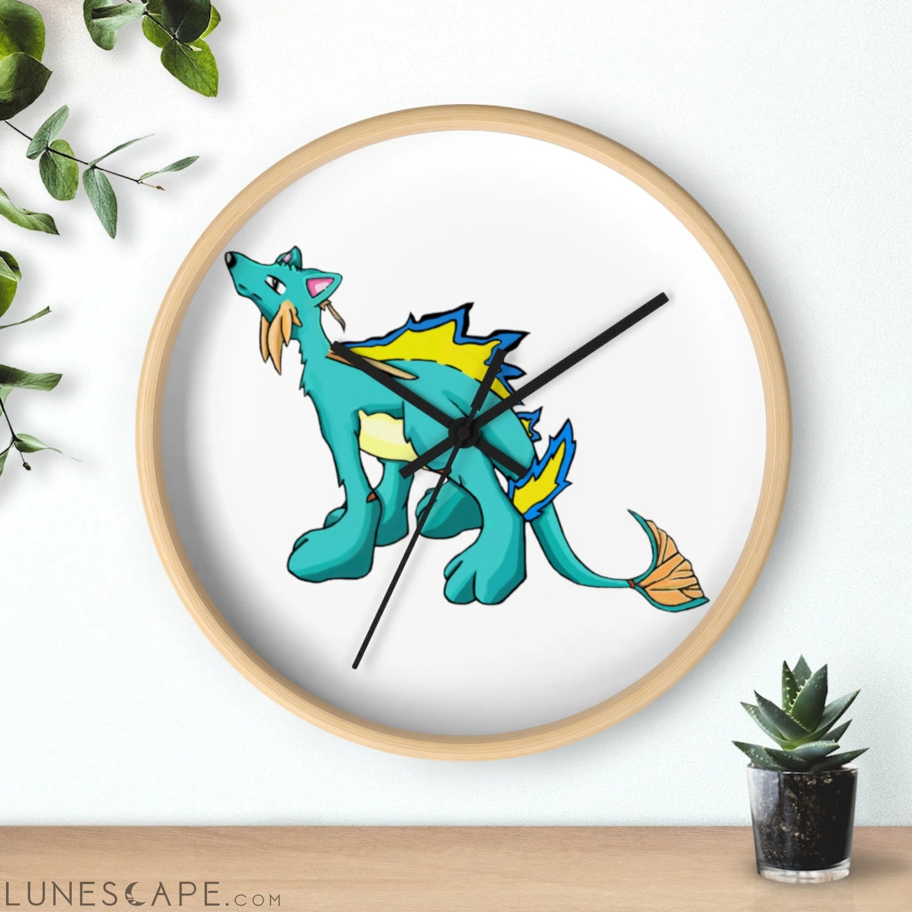 Doudro Wall clock LUNESCAPE