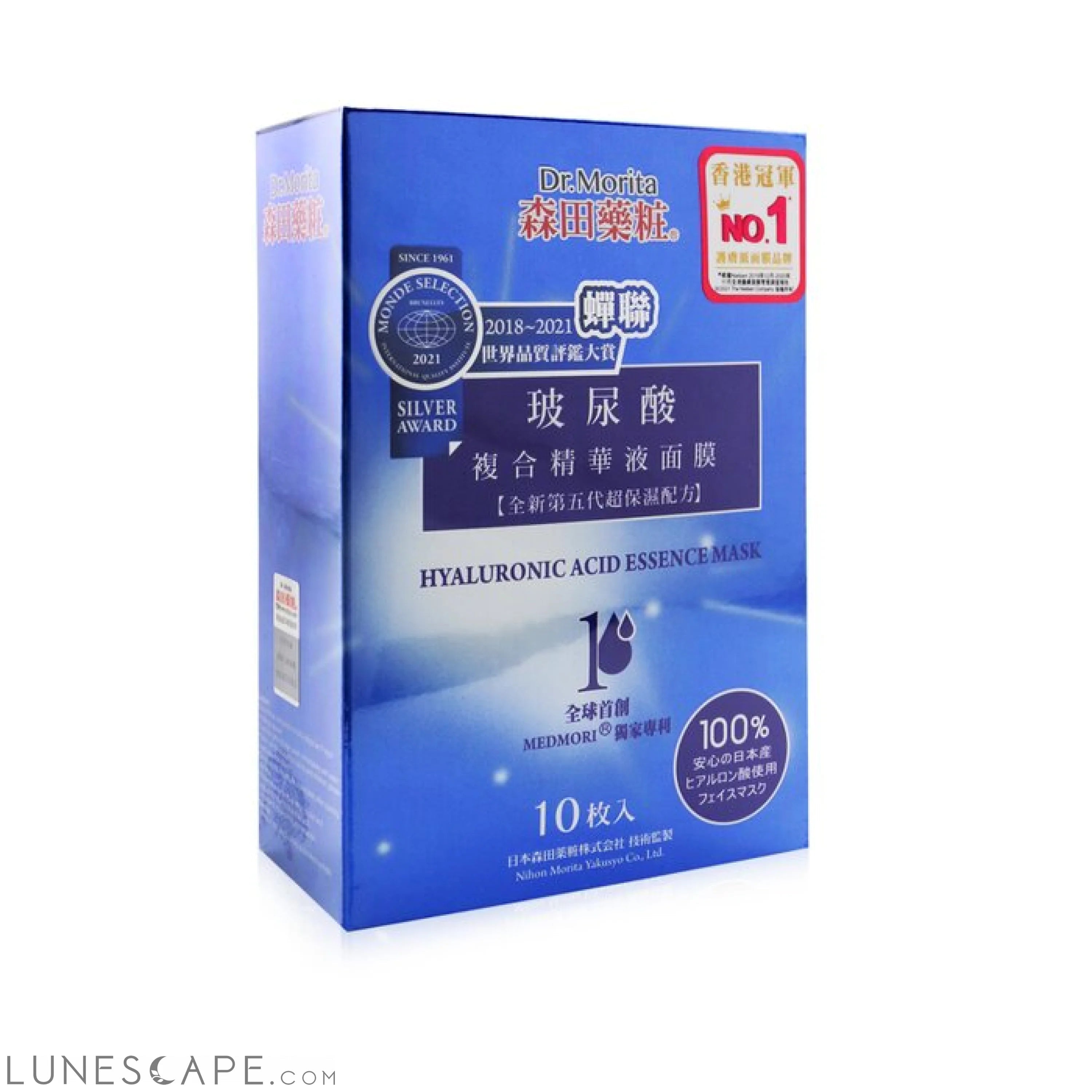 DR. MORITA - Hyaluronic Acid Essence Mask LUNESCAPE