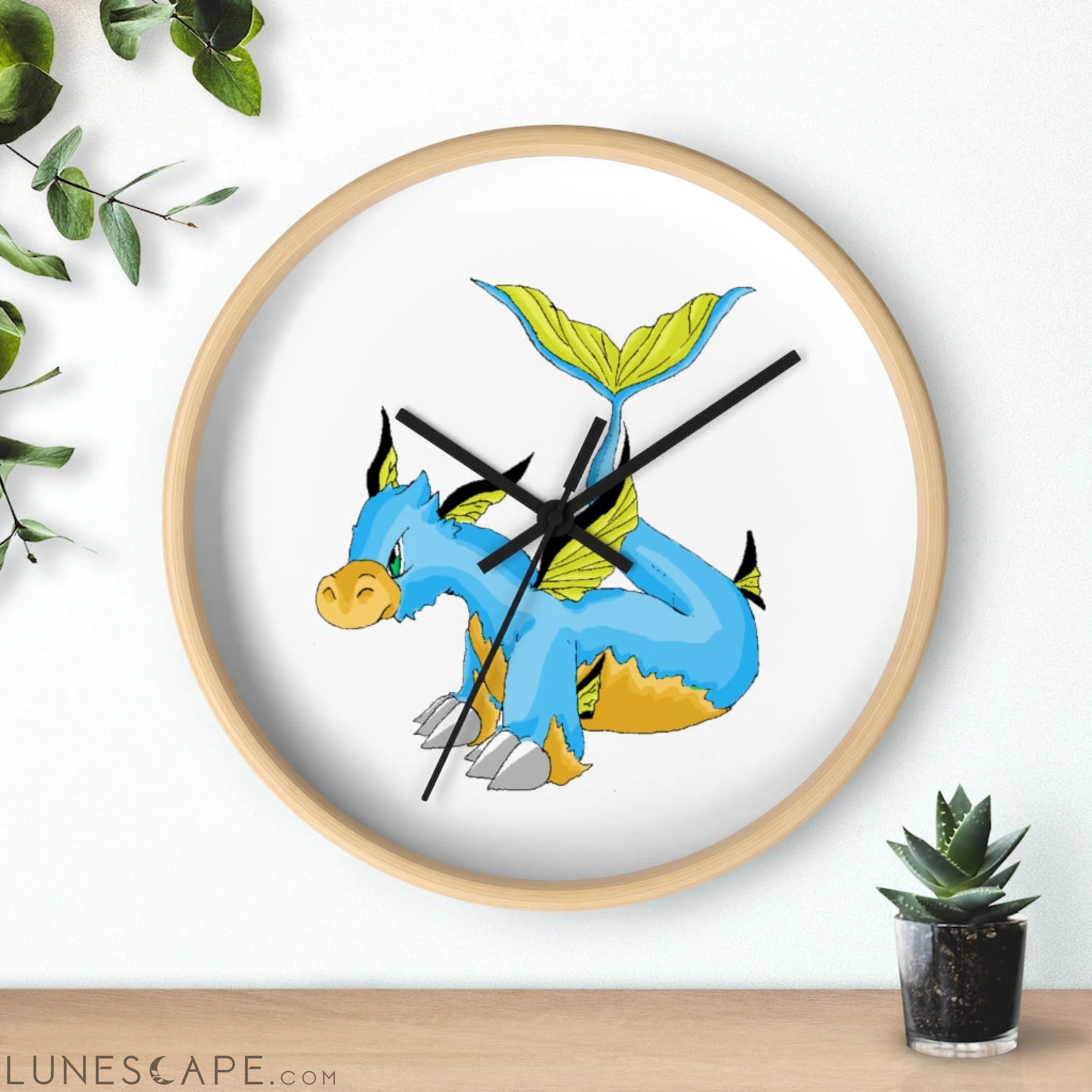 Drago Wall clock LUNESCAPE