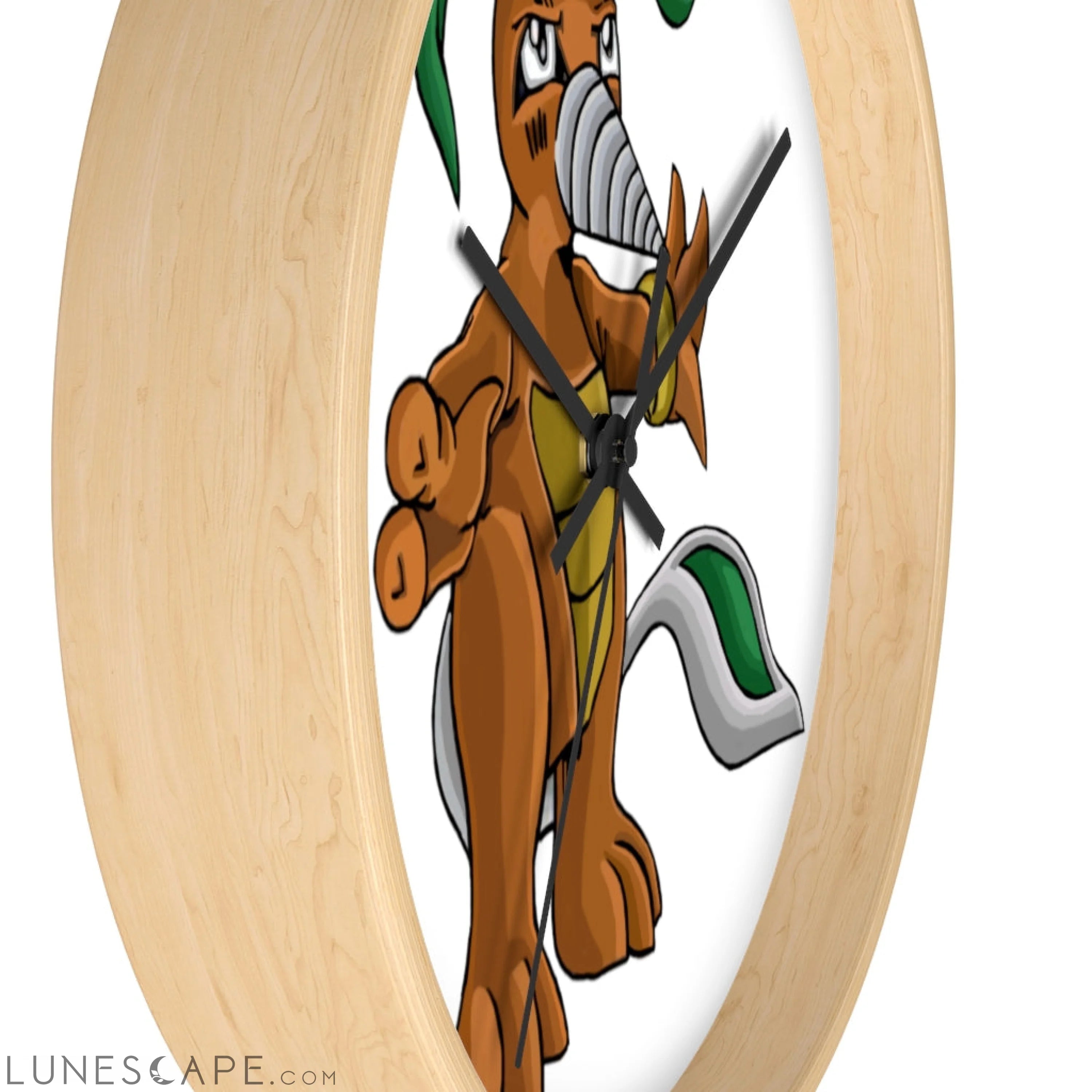 Drillbug Wall clock LUNESCAPE